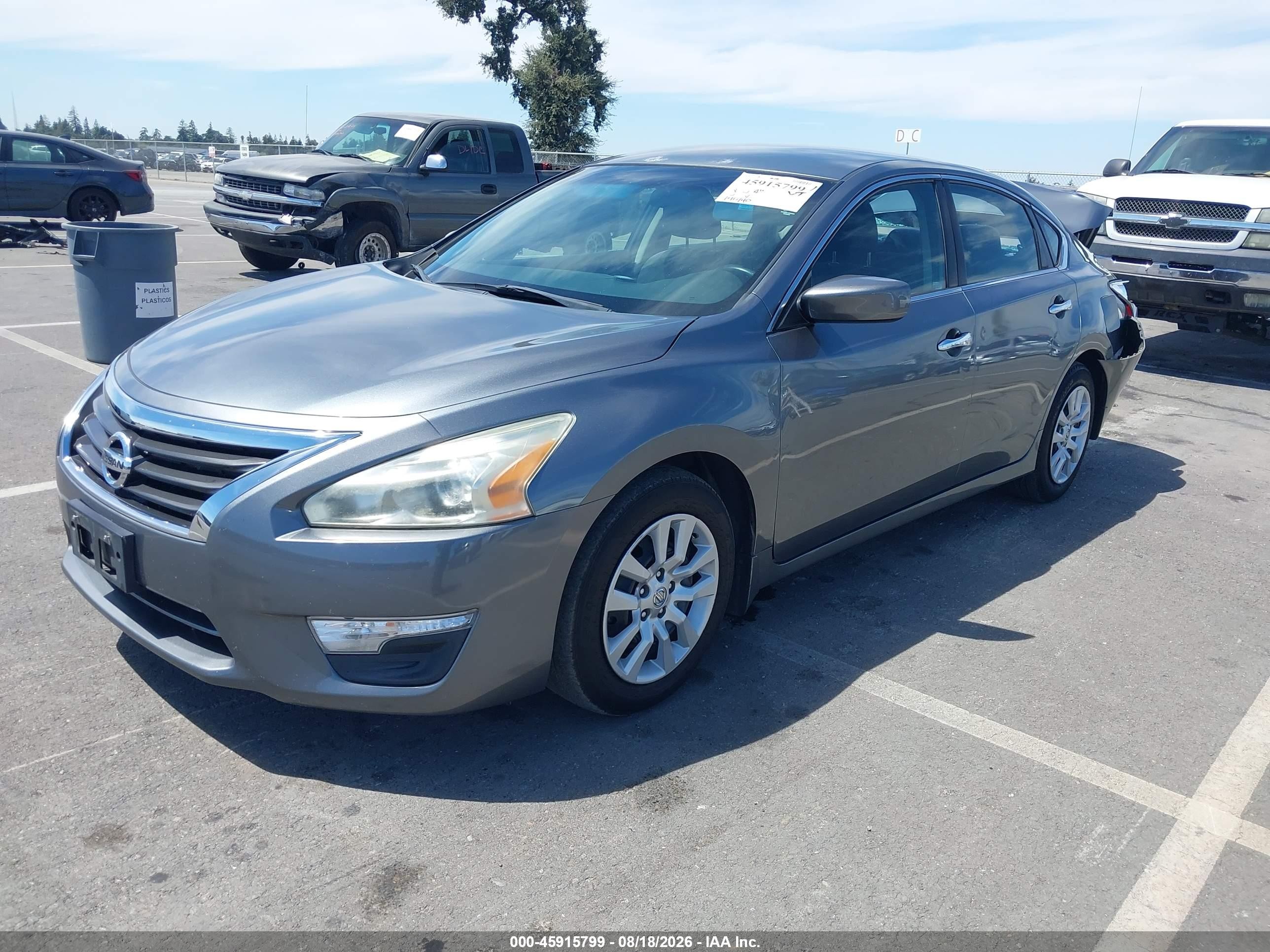 2014 Nissan Altima 2.5 S Gray vin: 1N4AL3AP3EC408738