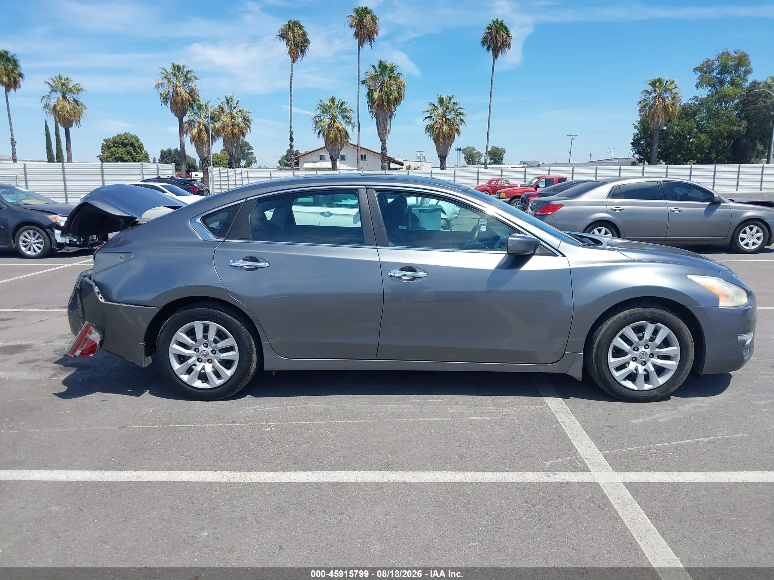 2014 Nissan Altima 2.5 S Gray vin: 1N4AL3AP3EC408738