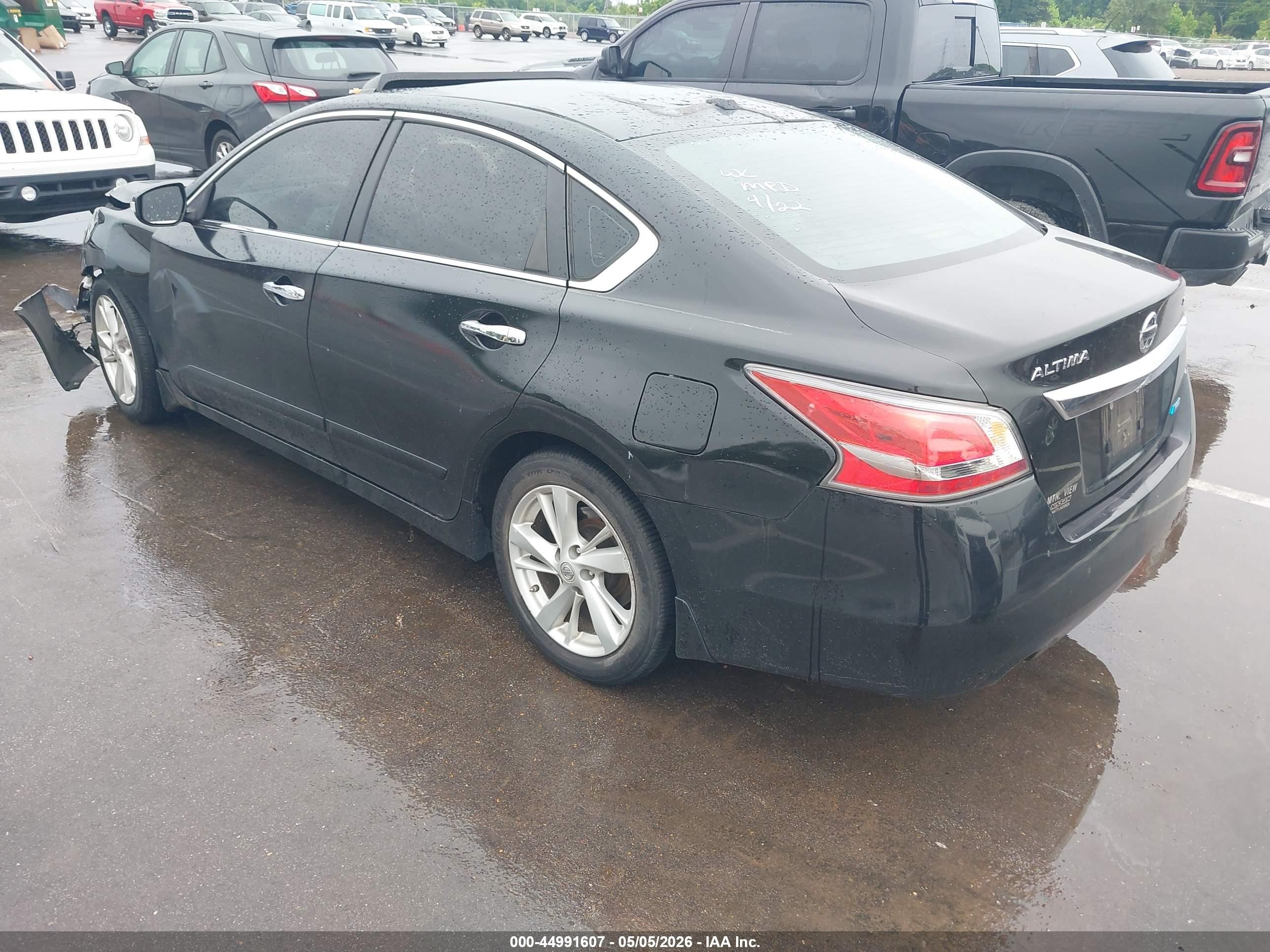 2014 Nissan Altima 2.5 Sl Black vin: 1N4AL3AP3EC409582