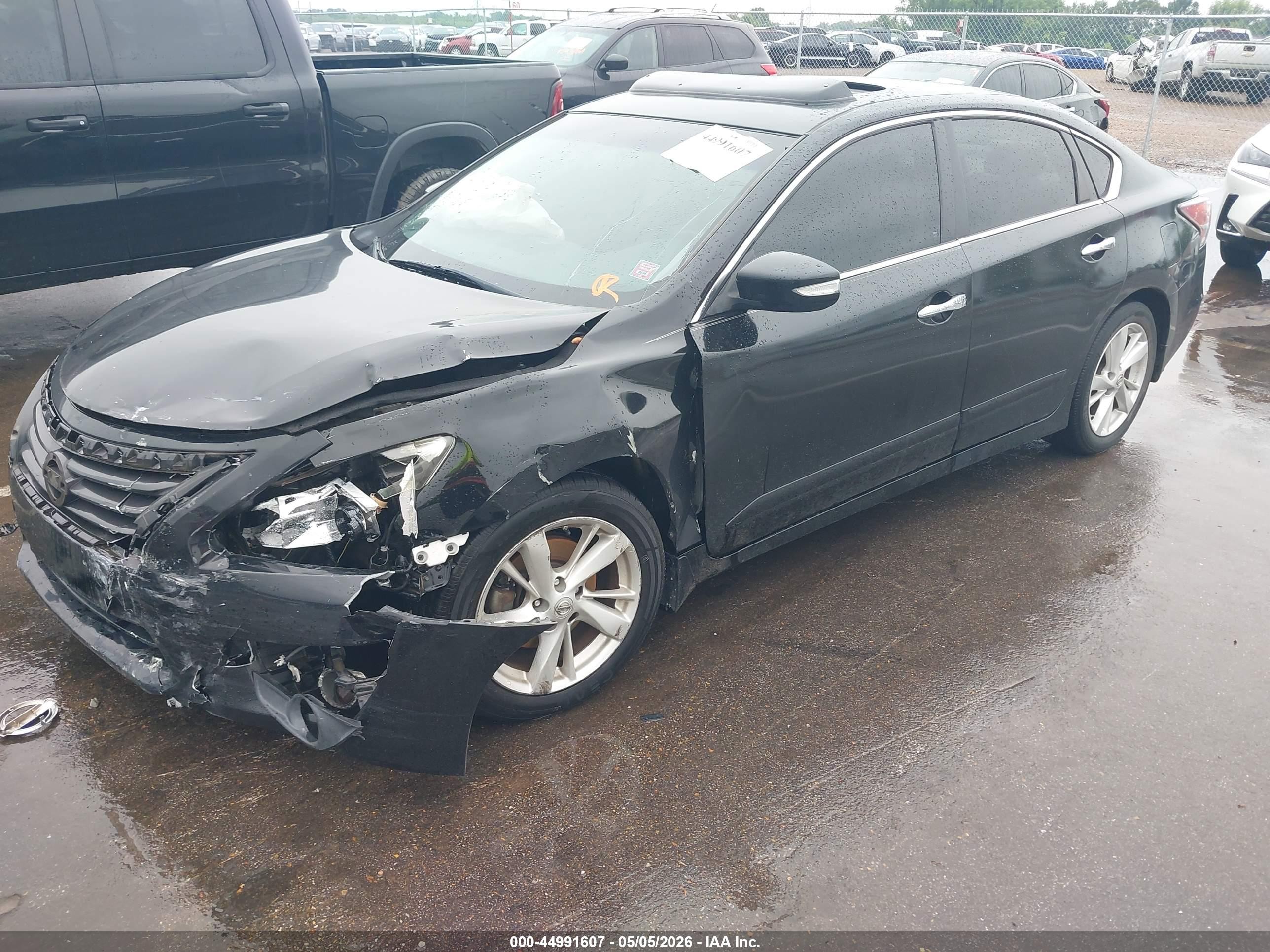 2014 Nissan Altima 2.5 Sl Black vin: 1N4AL3AP3EC409582