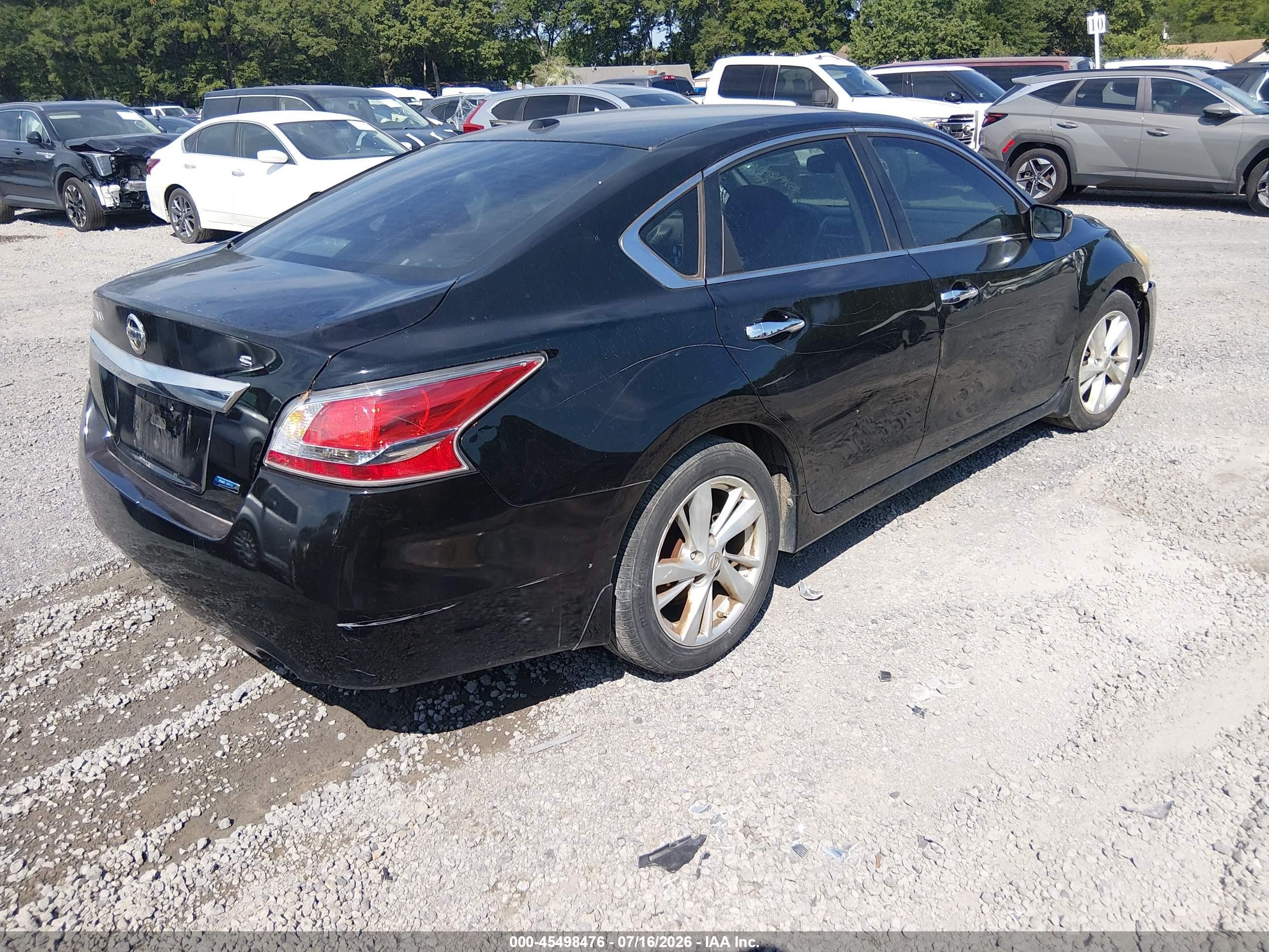 2014 Nissan Altima 2.5 Sl Black vin: 1N4AL3AP3EC419612