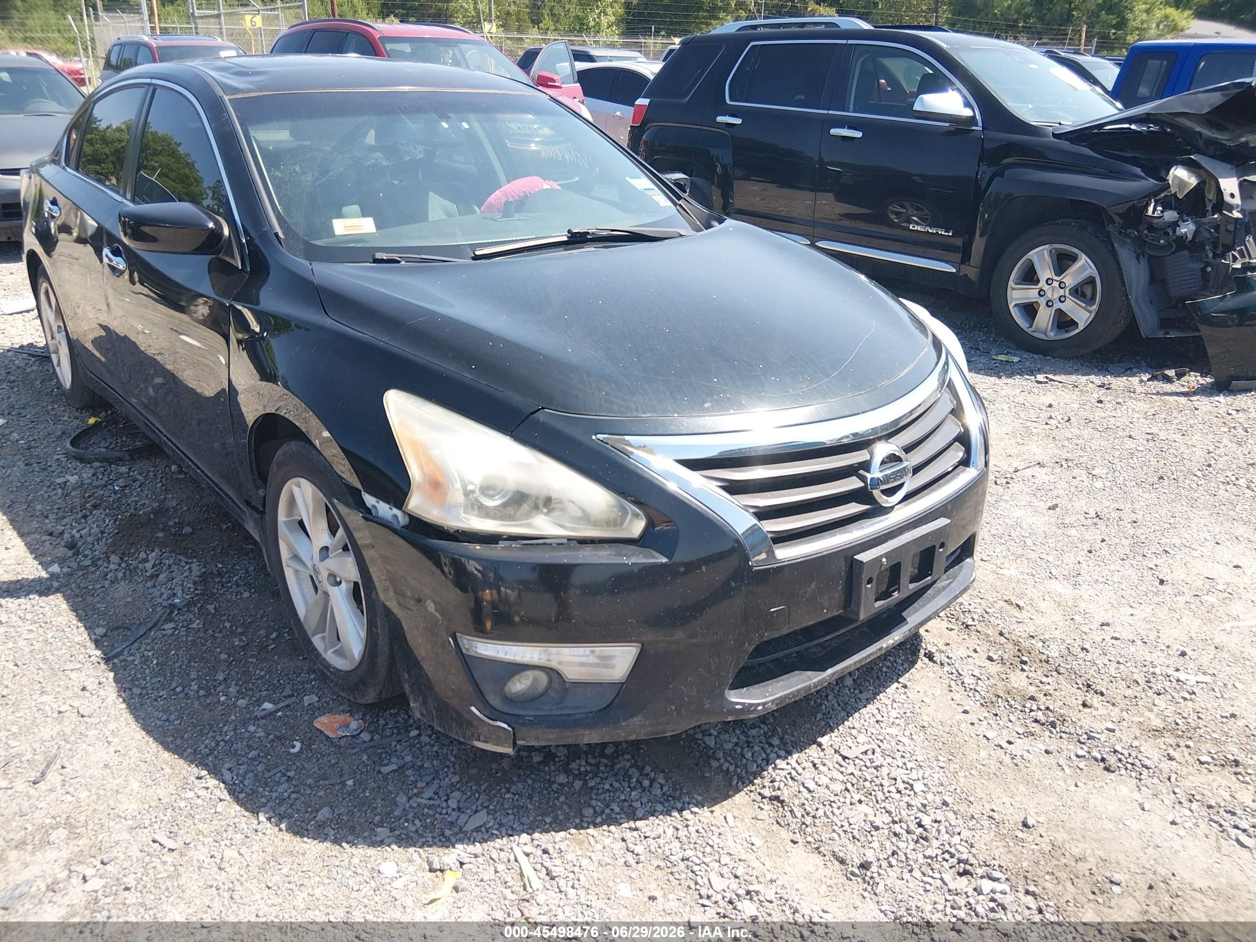 2014 Nissan Altima 2.5 Sl Black vin: 1N4AL3AP3EC419612