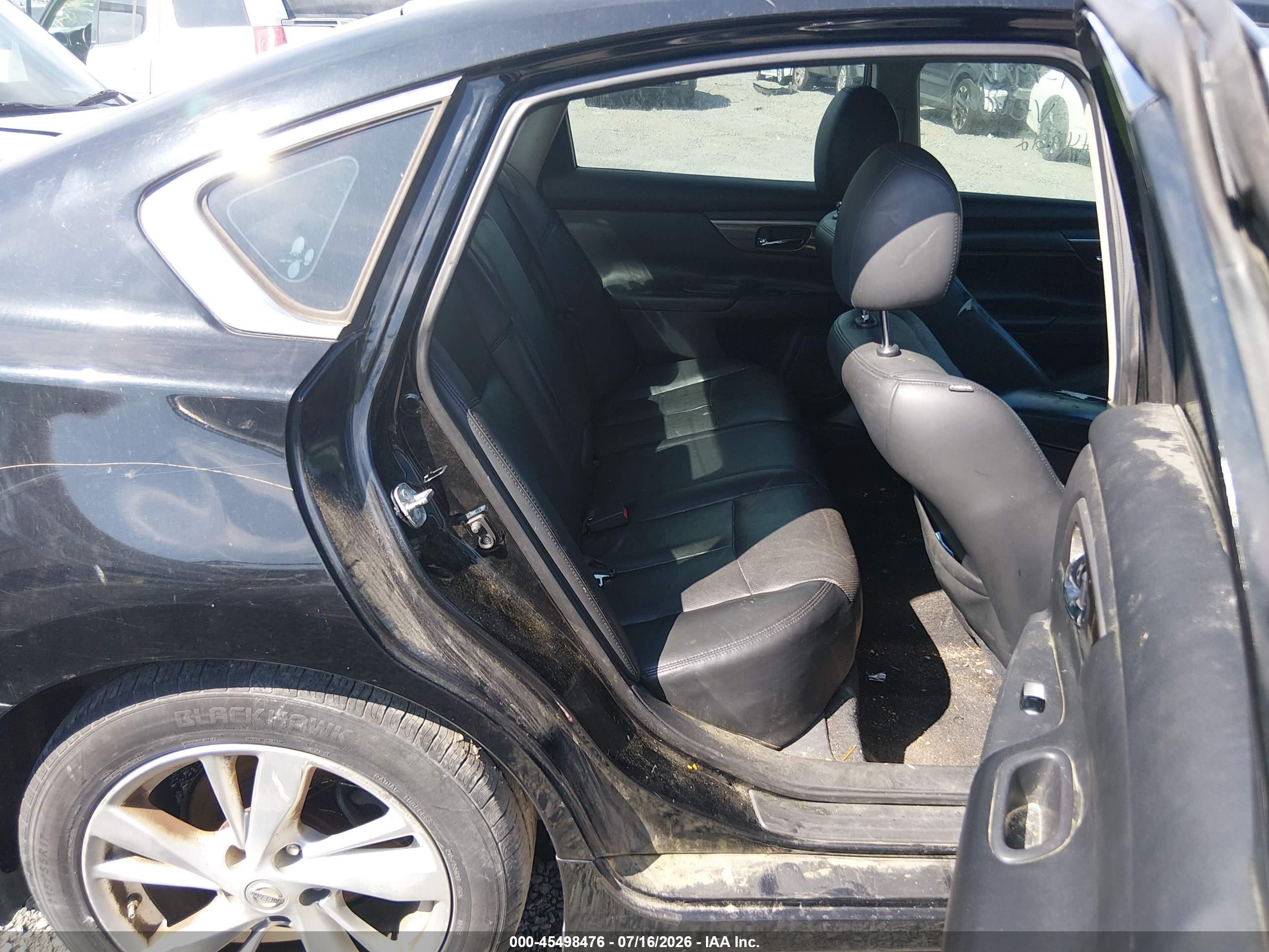 2014 Nissan Altima 2.5 Sl Black vin: 1N4AL3AP3EC419612