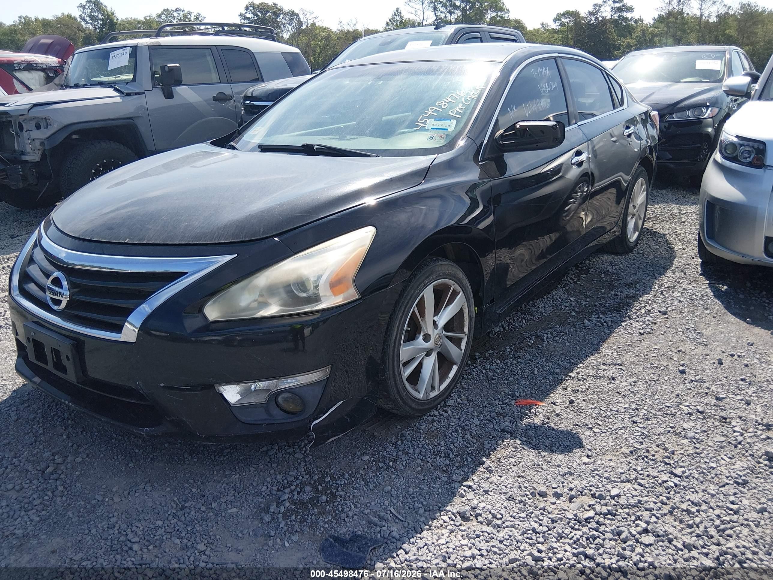 2014 Nissan Altima 2.5 Sl Black vin: 1N4AL3AP3EC419612