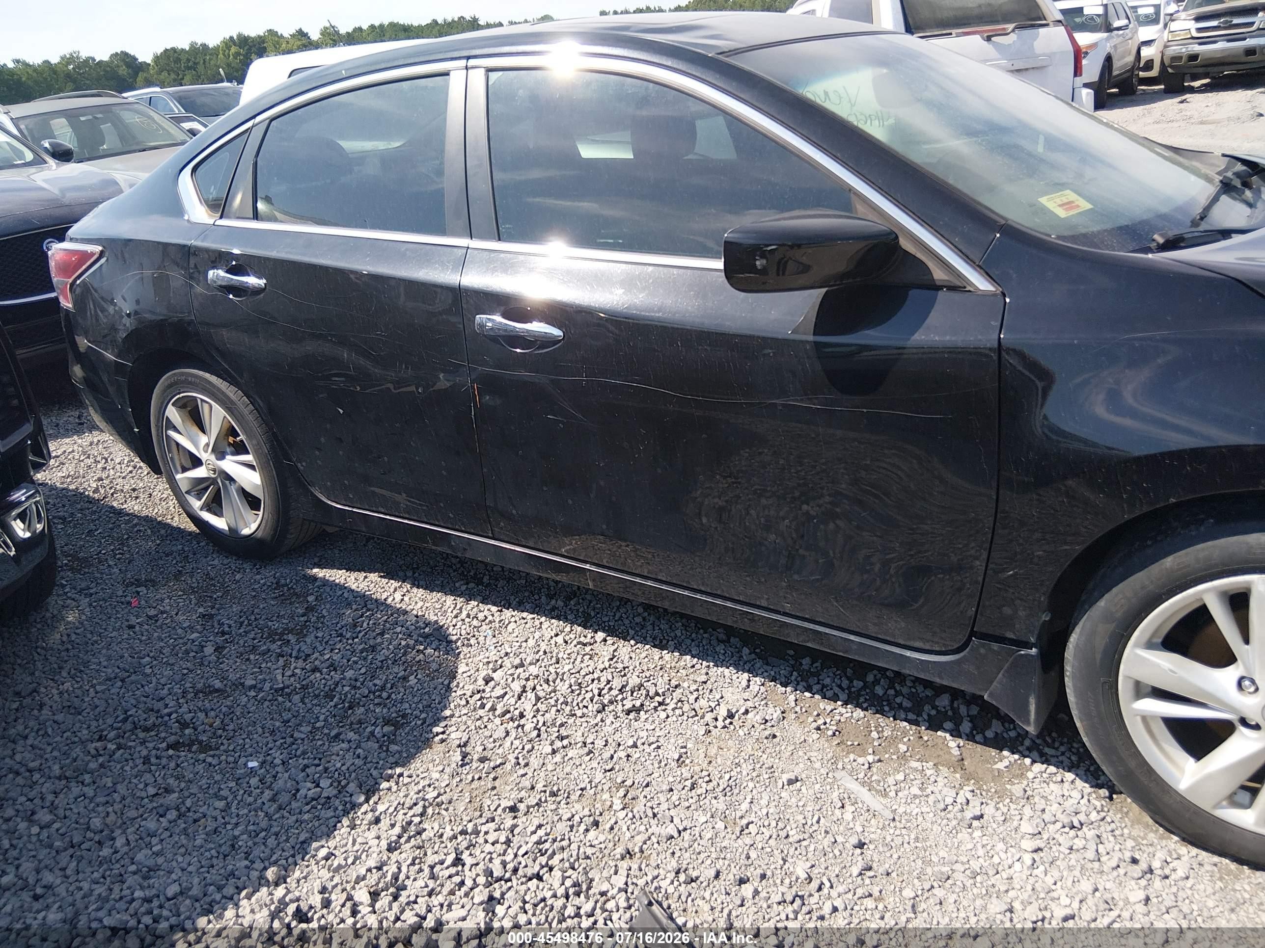2014 Nissan Altima 2.5 Sl Black vin: 1N4AL3AP3EC419612