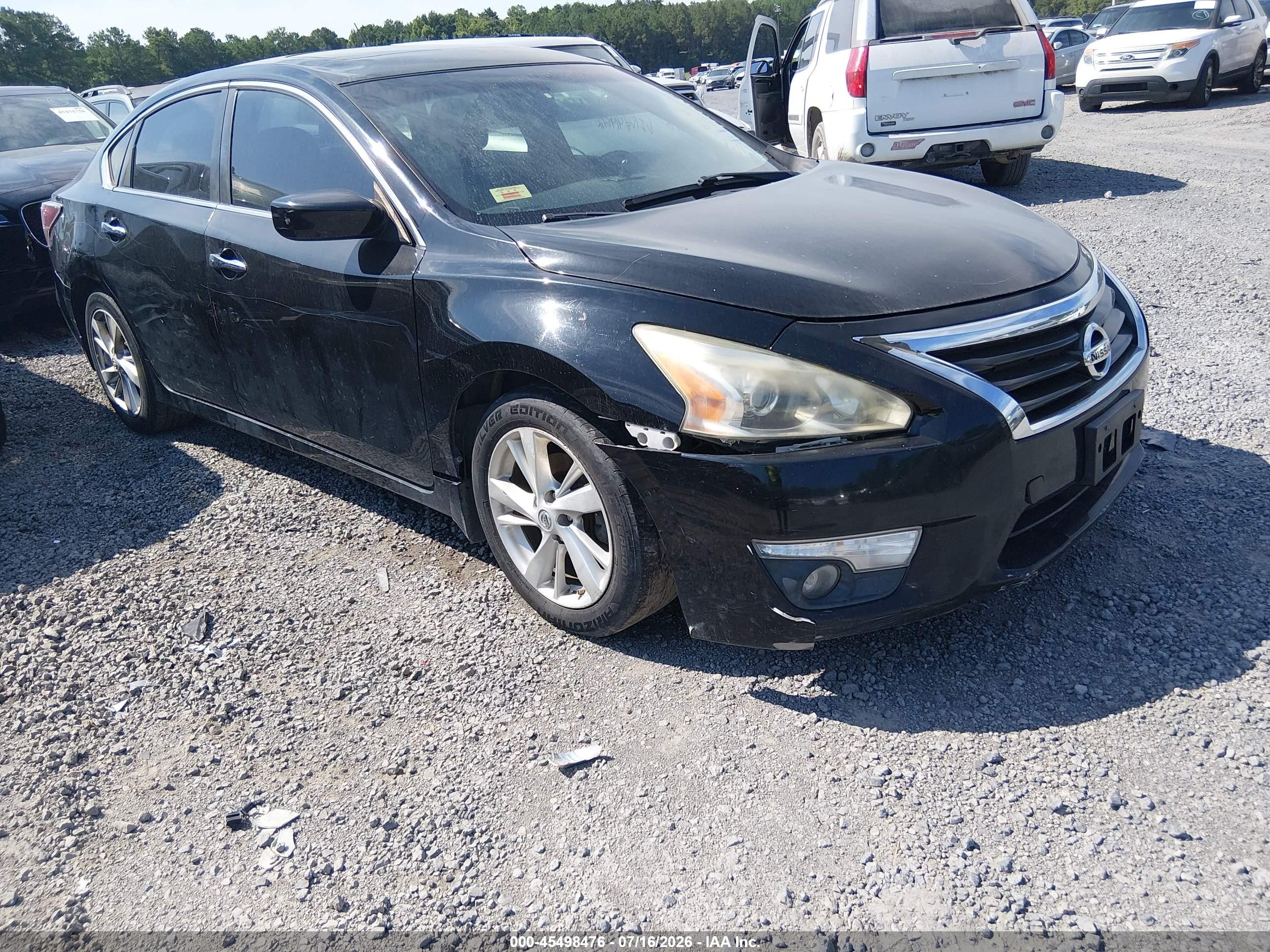 2014 Nissan Altima 2.5 Sl Black vin: 1N4AL3AP3EC419612