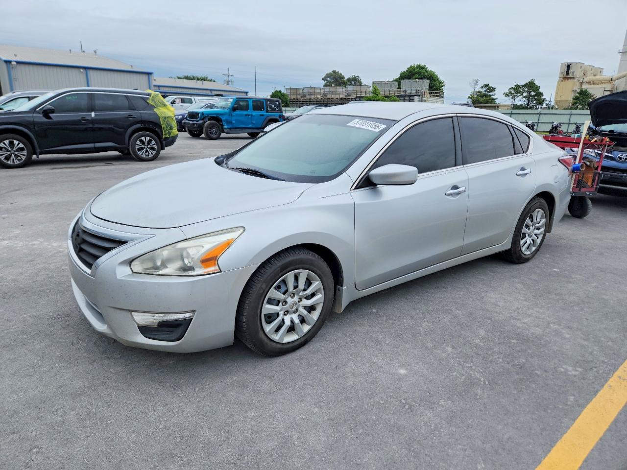 2014 Nissan Altima 2.5 Silver vin: 1N4AL3AP3EC421814