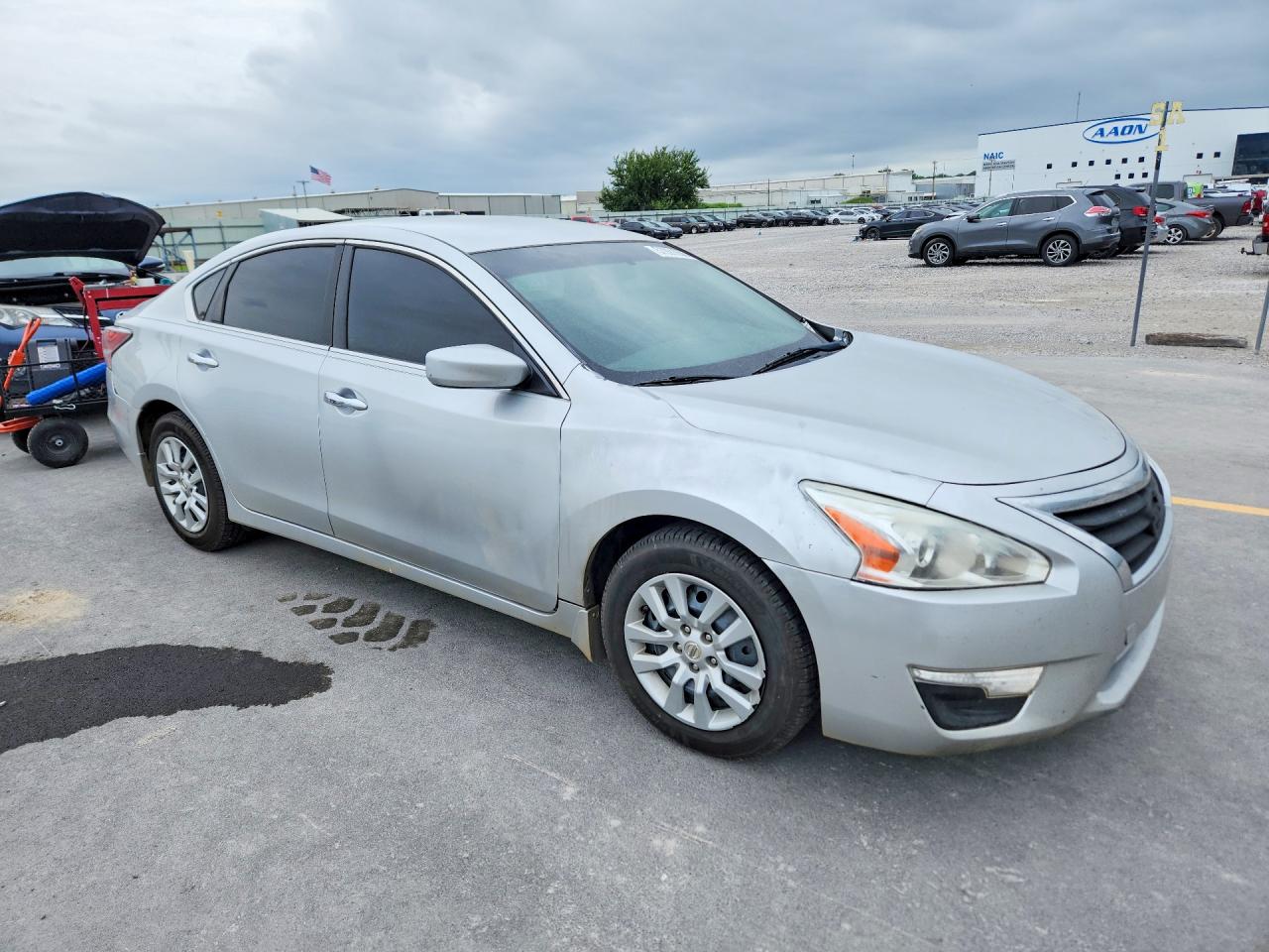 2014 Nissan Altima 2.5 Silver vin: 1N4AL3AP3EC421814