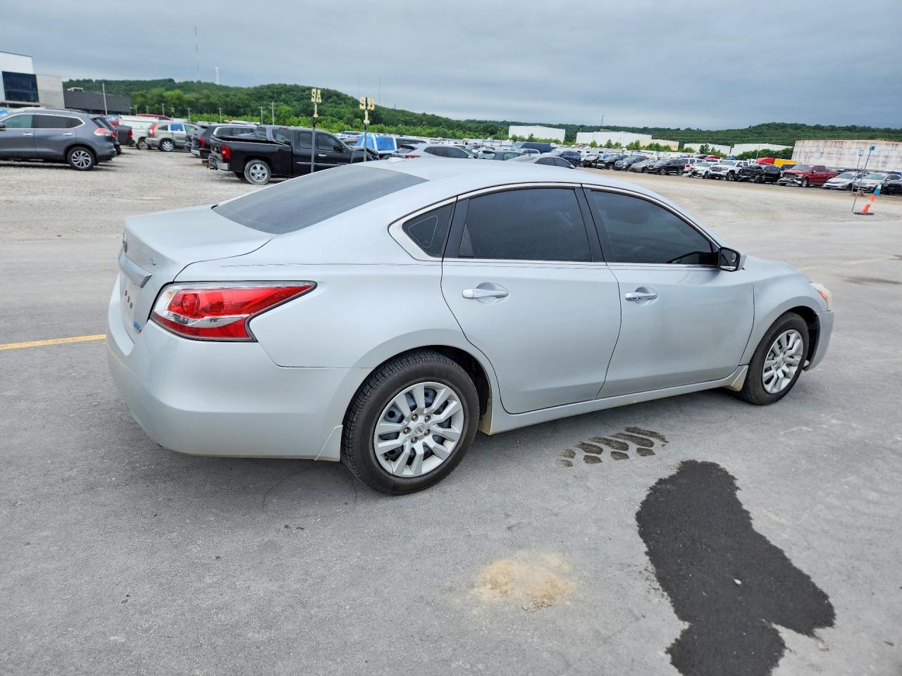 2014 Nissan Altima 2.5 Silver vin: 1N4AL3AP3EC421814