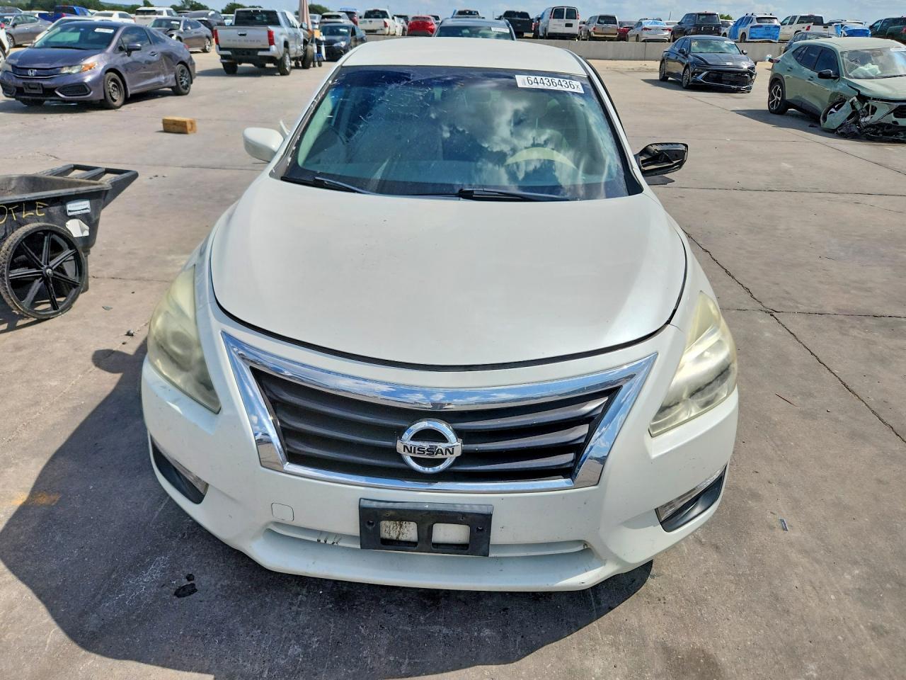 2014 Nissan Altima 2.5 Sv White vin: 1N4AL3AP3EC422493