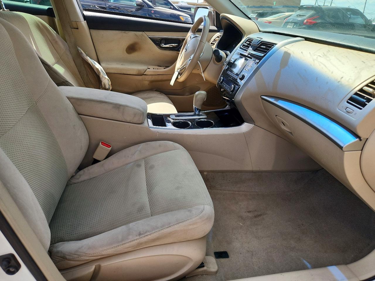 2014 Nissan Altima 2.5 Sv White vin: 1N4AL3AP3EC422493