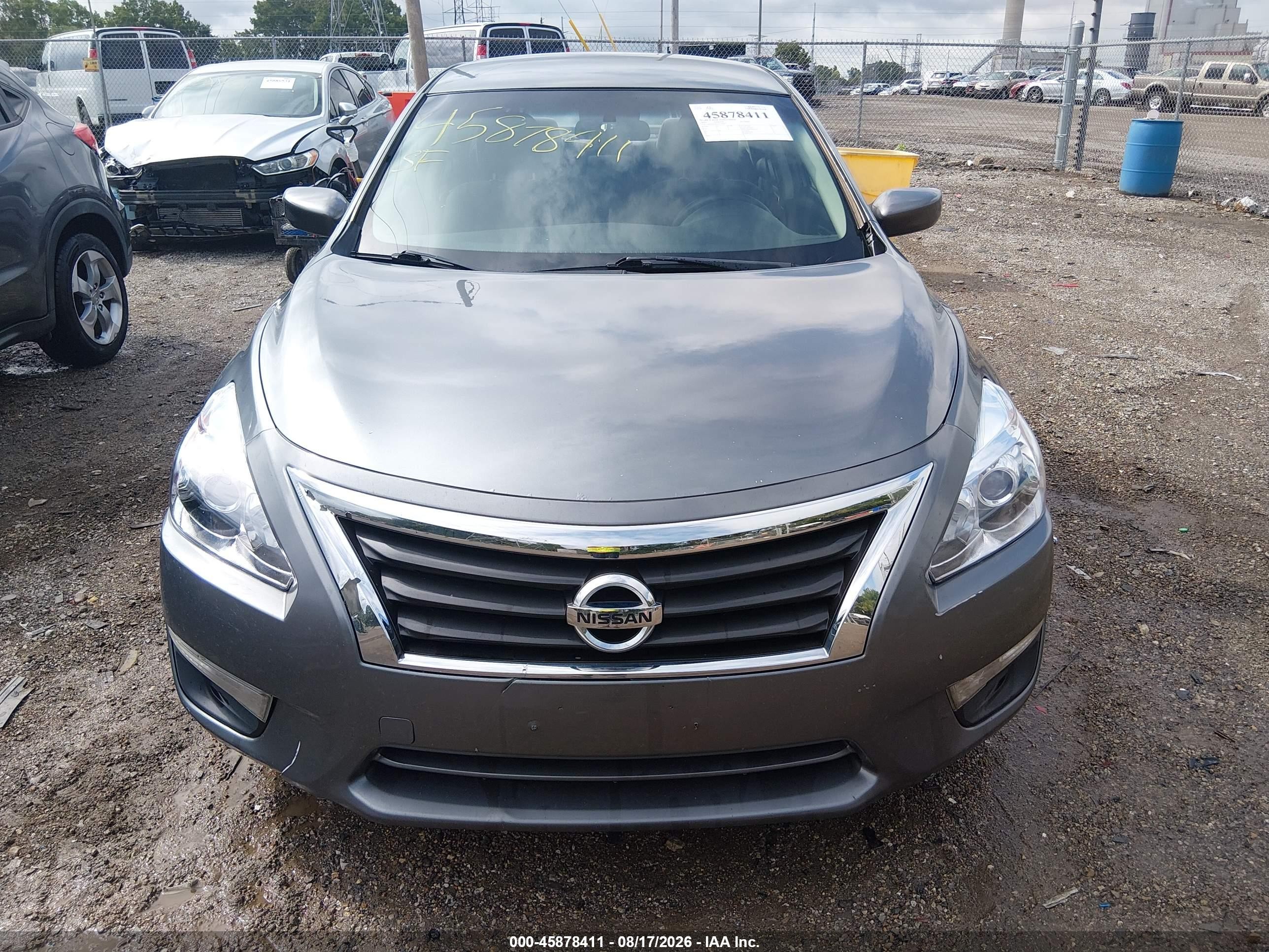 2014 Nissan Altima 2.5/2.5 S/2.5 Sl/2.5 Sv Gray vin: 1N4AL3AP3EC424096