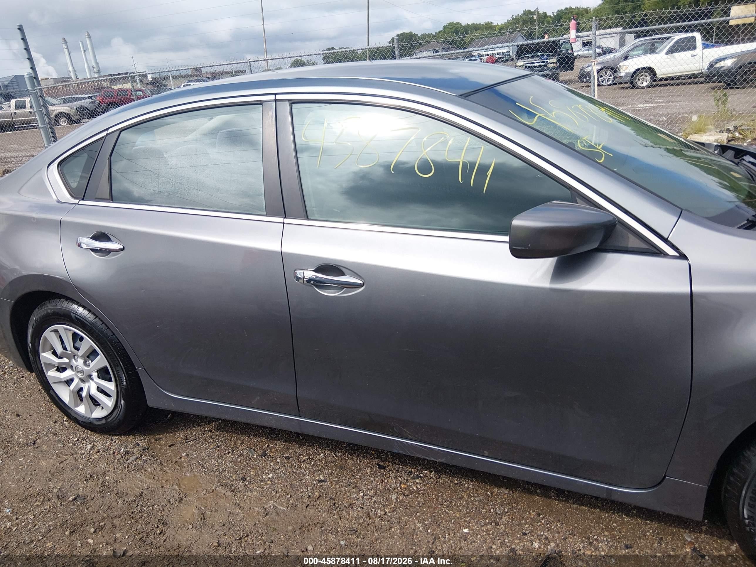 2014 Nissan Altima 2.5/2.5 S/2.5 Sl/2.5 Sv Gray vin: 1N4AL3AP3EC424096
