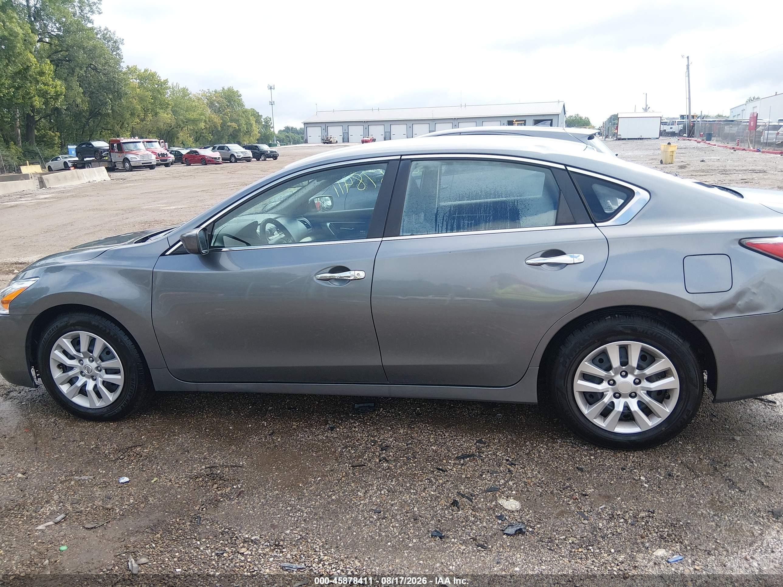 2014 Nissan Altima 2.5/2.5 S/2.5 Sl/2.5 Sv Gray vin: 1N4AL3AP3EC424096