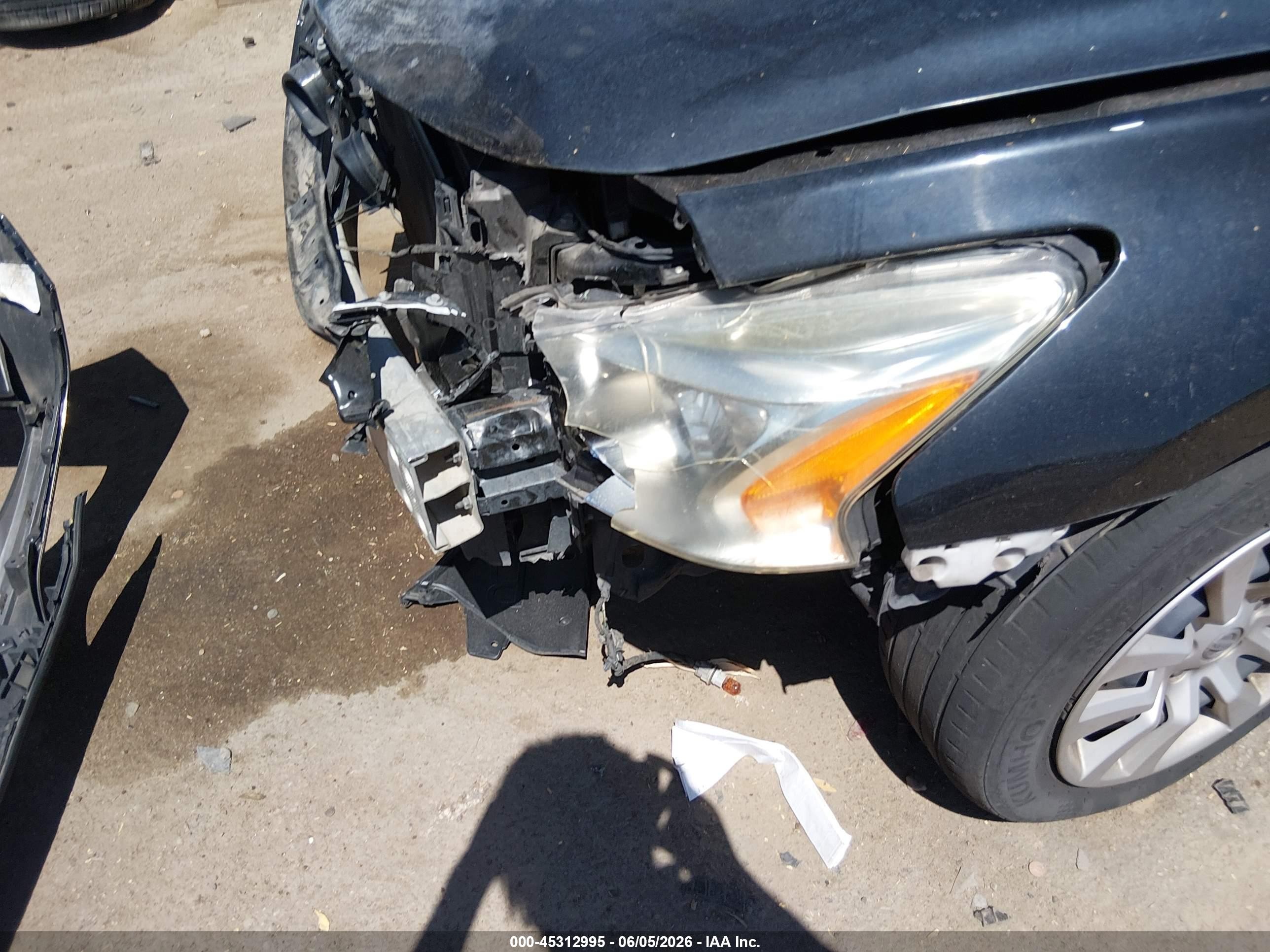 2014 Nissan Altima 2.5 S Черный vin: 1N4AL3AP3EC427354
