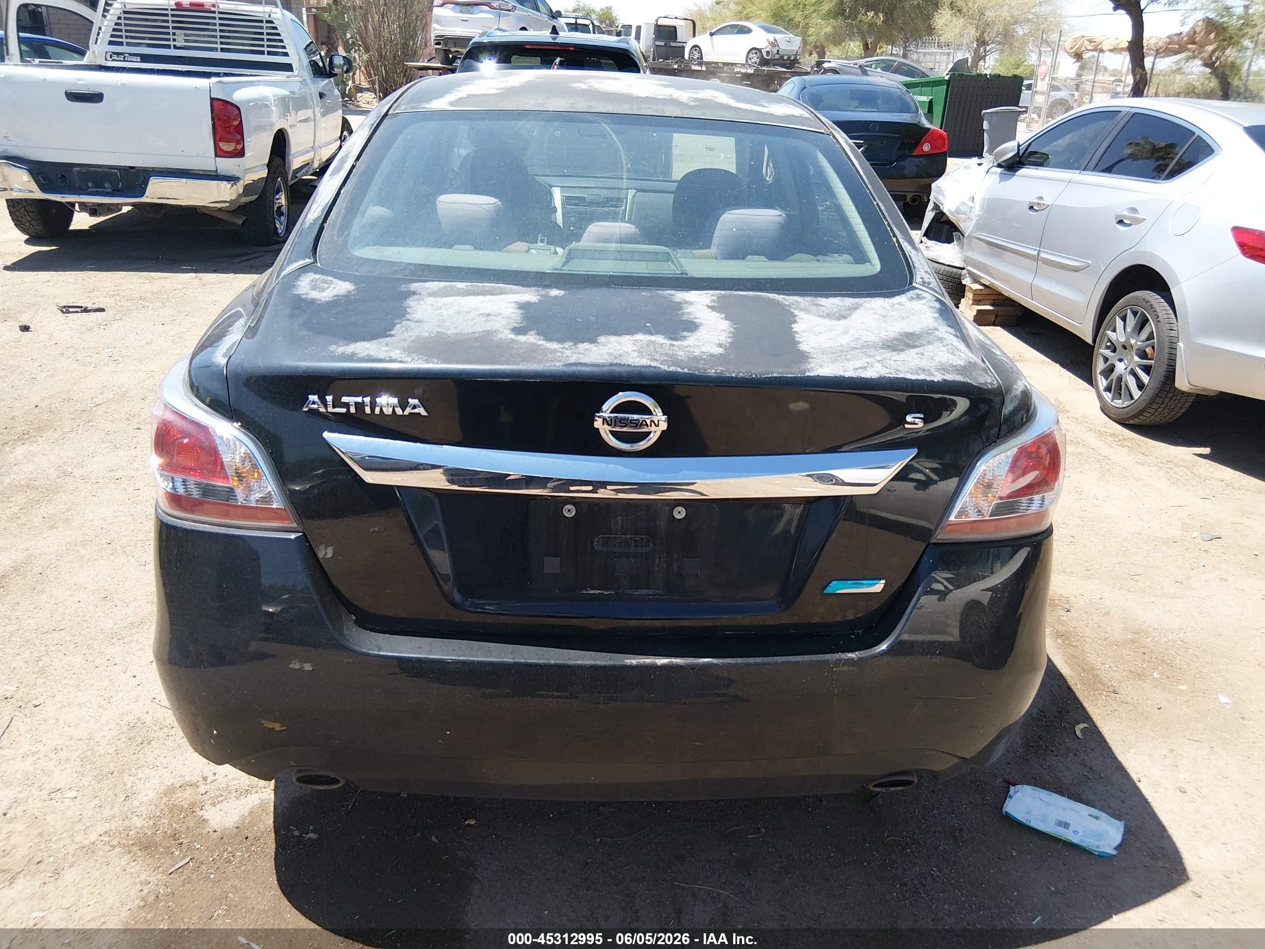2014 Nissan Altima 2.5 S Черный vin: 1N4AL3AP3EC427354