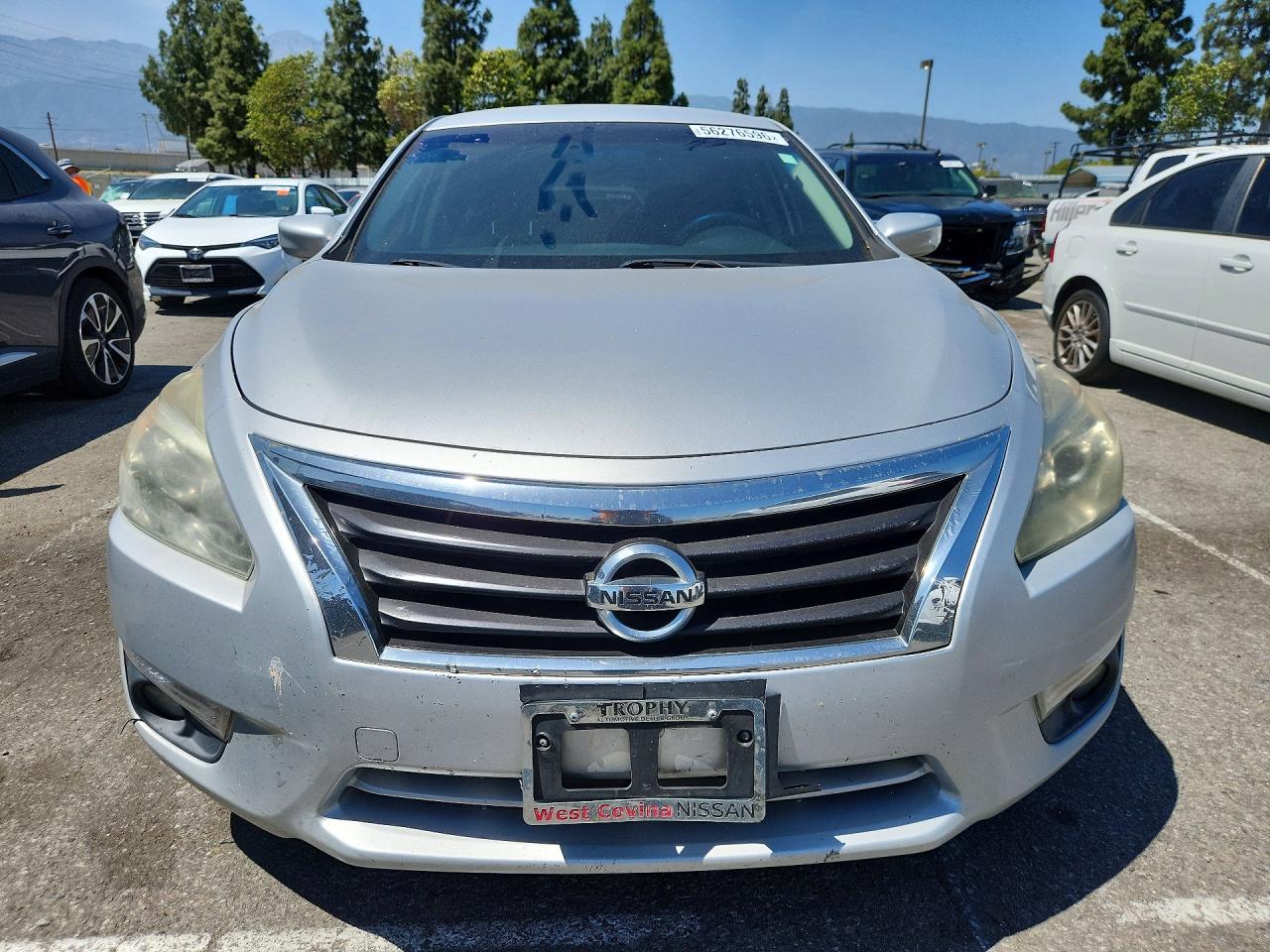 2014 Nissan Altima 2.5 Sv Серебряный vin: 1N4AL3AP3EC428875