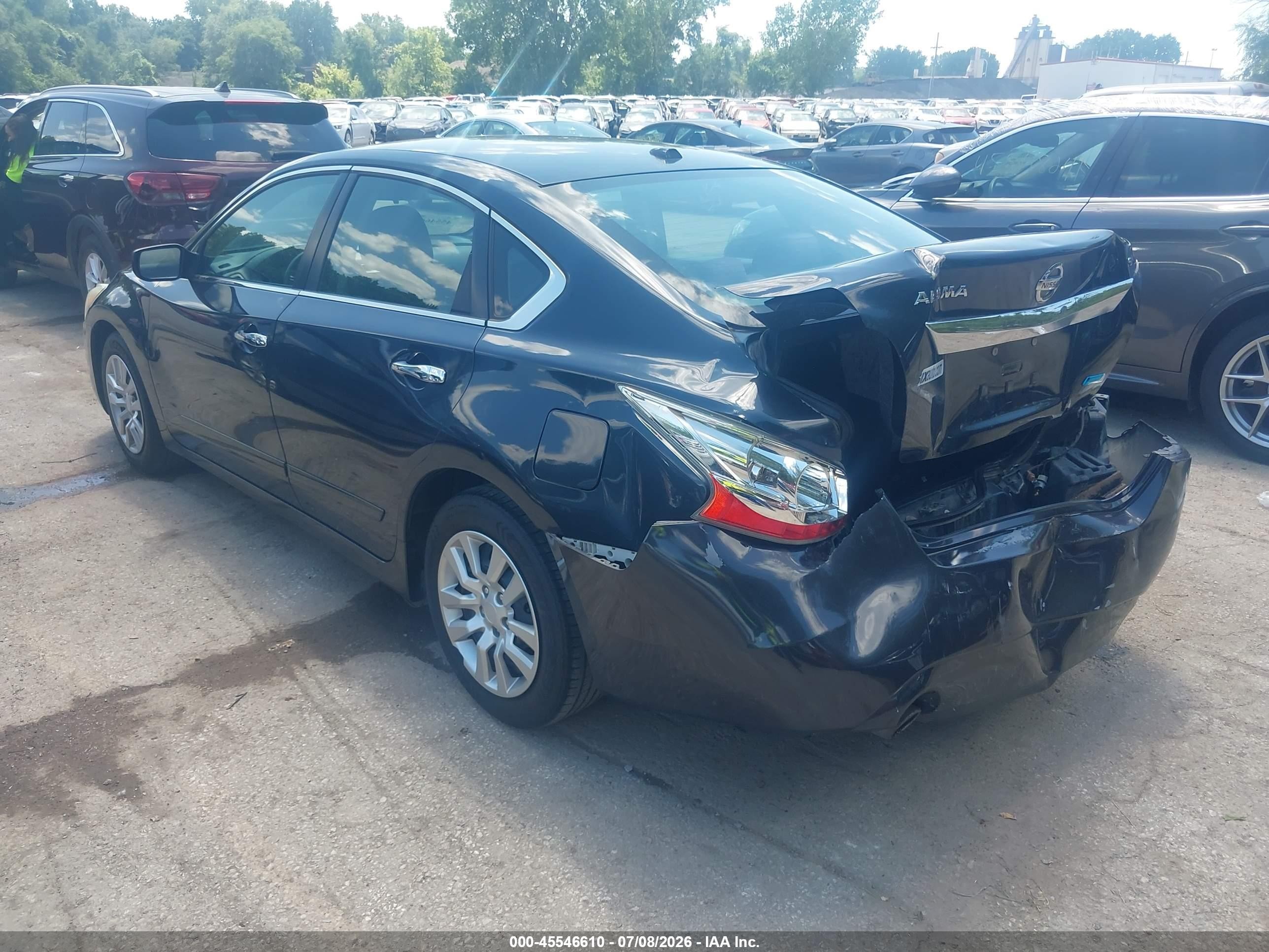 2014 Nissan Altima 2.5 S Black vin: 1N4AL3AP3EC901061