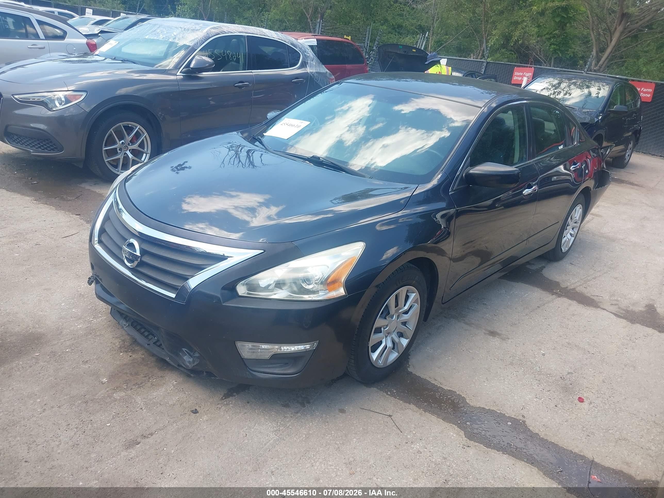 2014 Nissan Altima 2.5 S Black vin: 1N4AL3AP3EC901061
