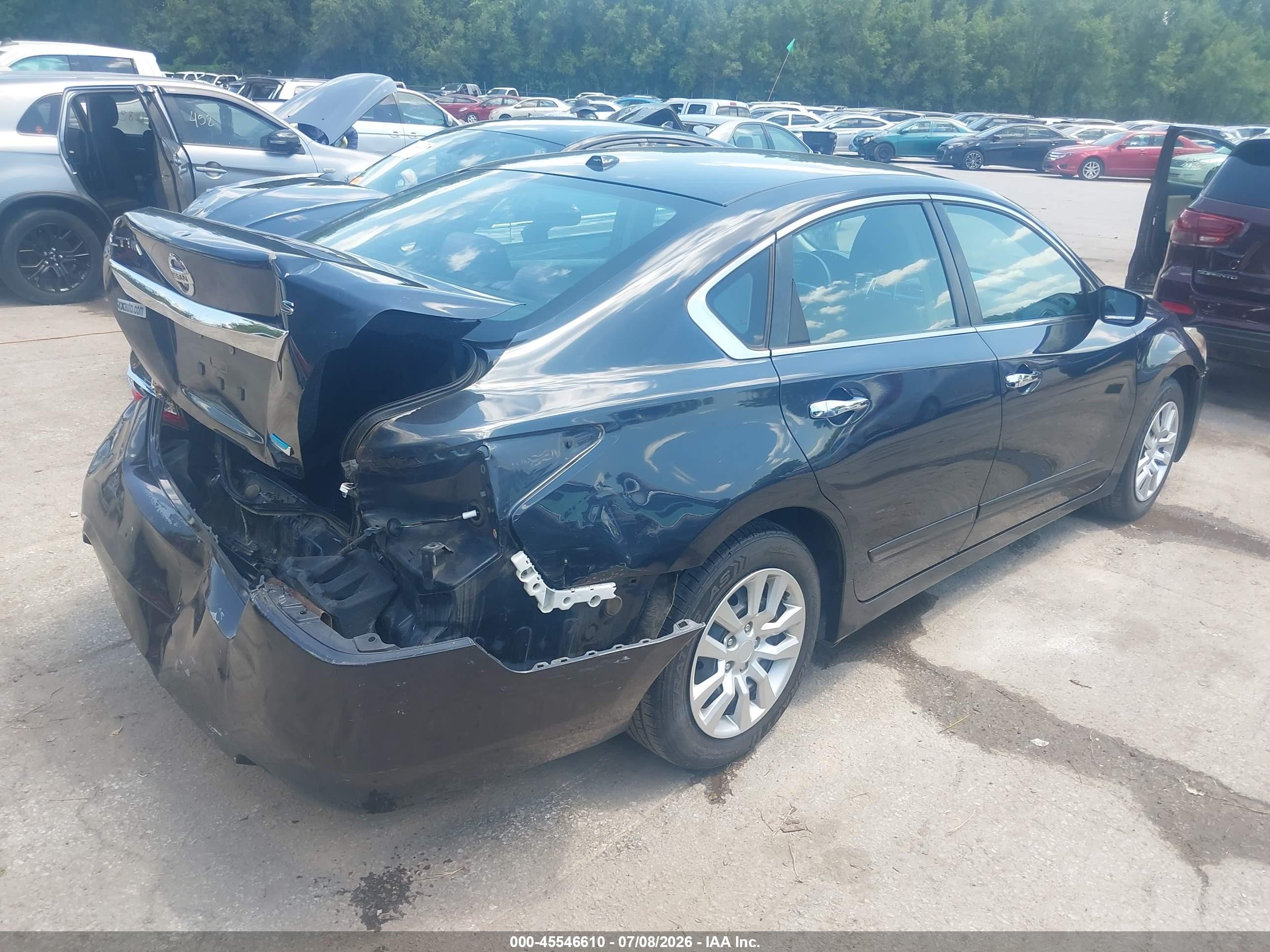 2014 Nissan Altima 2.5 S Black vin: 1N4AL3AP3EC901061