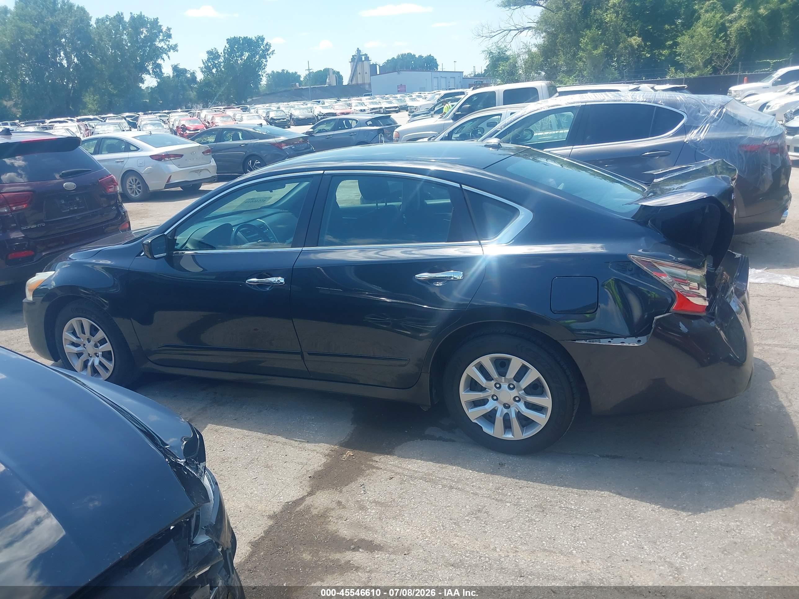 2014 Nissan Altima 2.5 S Black vin: 1N4AL3AP3EC901061