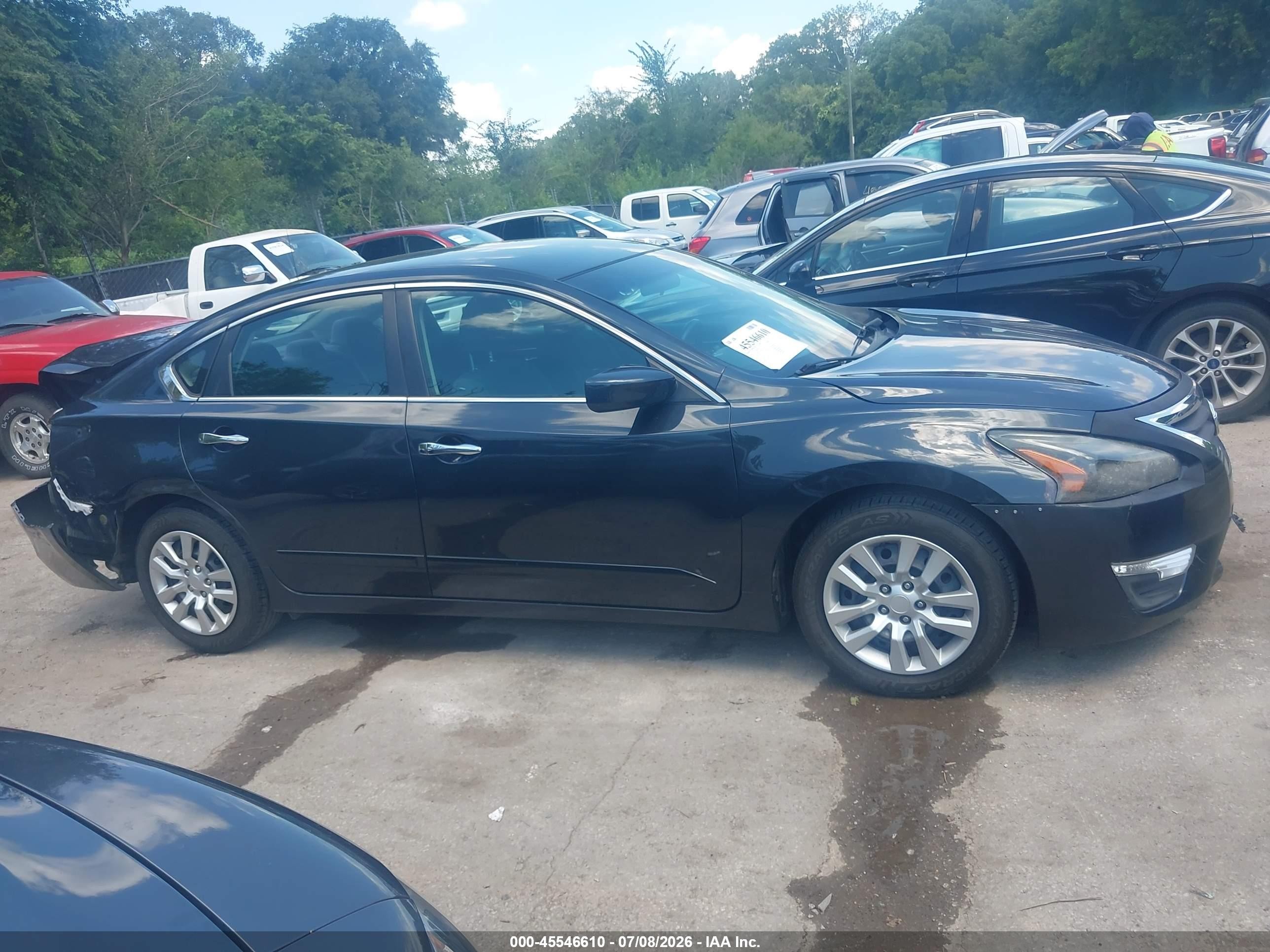 2014 Nissan Altima 2.5 S Black vin: 1N4AL3AP3EC901061