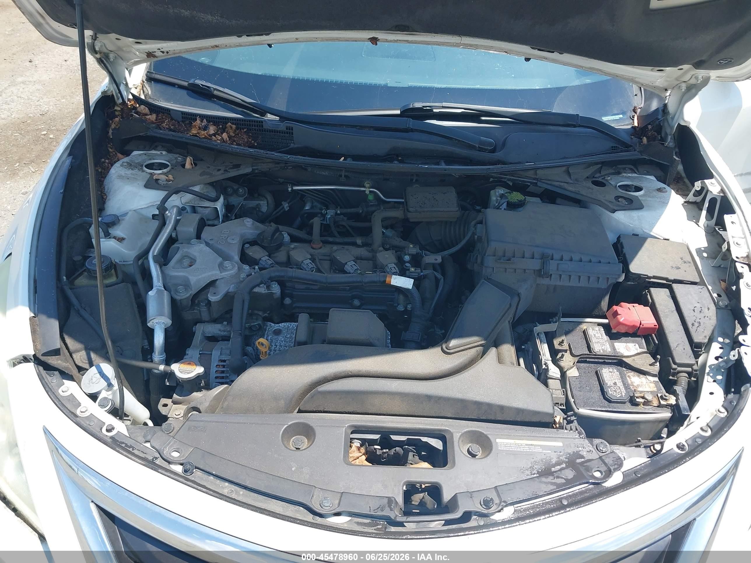 2014 Nissan Altima 2.5 White vin: 1N4AL3AP3EC903893