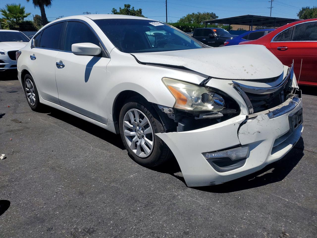 2014 Nissan Altima 2.5 S White vin: 1N4AL3AP3EN217518