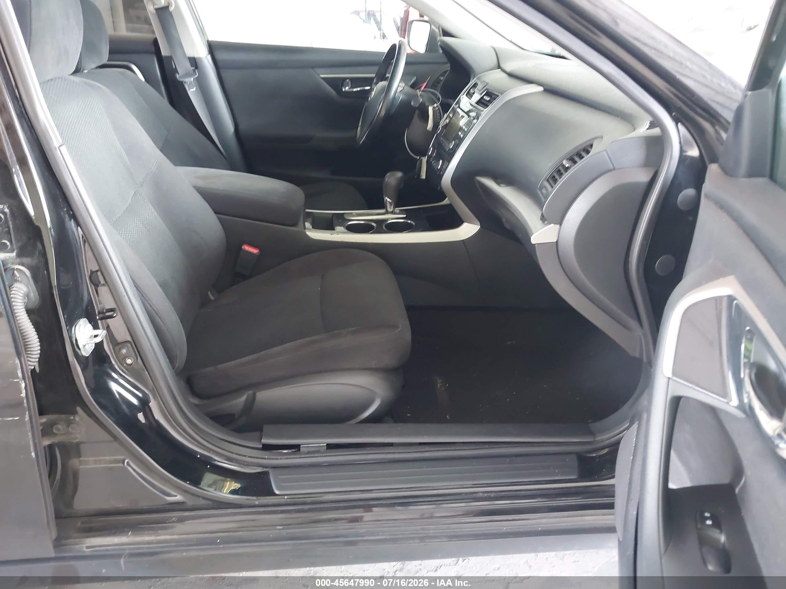 2014 Nissan Altima 2.5 Sv Black vin: 1N4AL3AP3EN224646