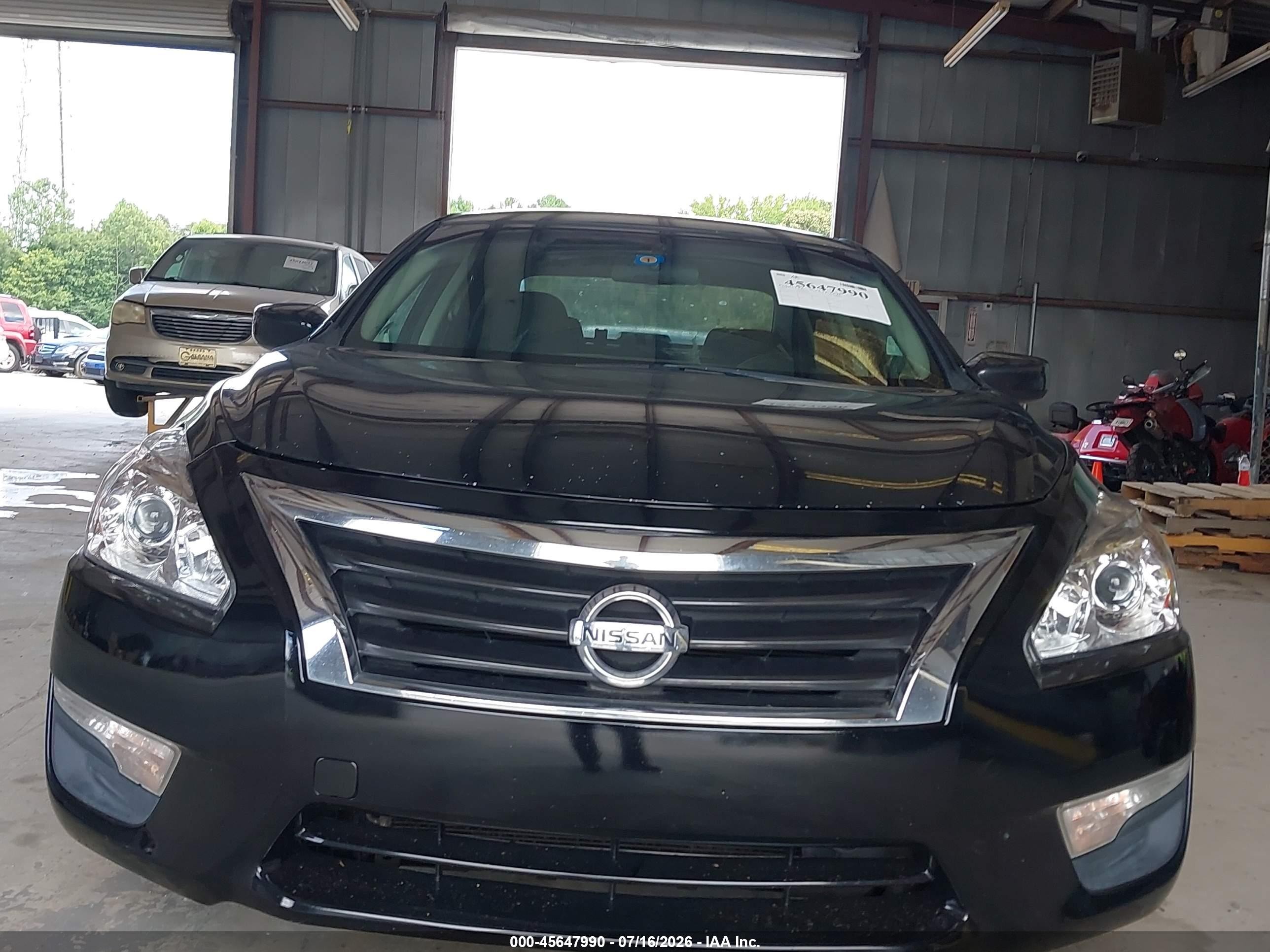 2014 Nissan Altima 2.5 Sv Black vin: 1N4AL3AP3EN224646