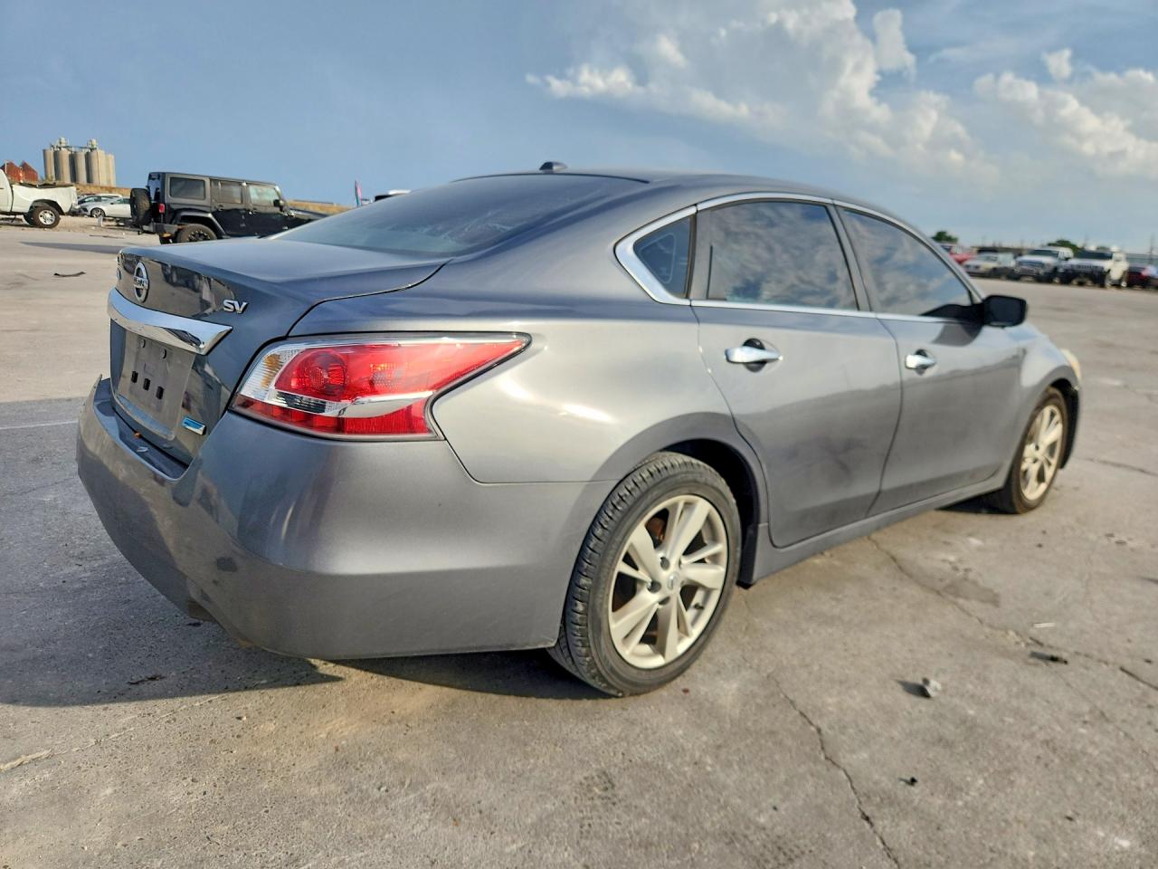 2014 Nissan Altima 2.5 Sv Gray vin: 1N4AL3AP3EN228017
