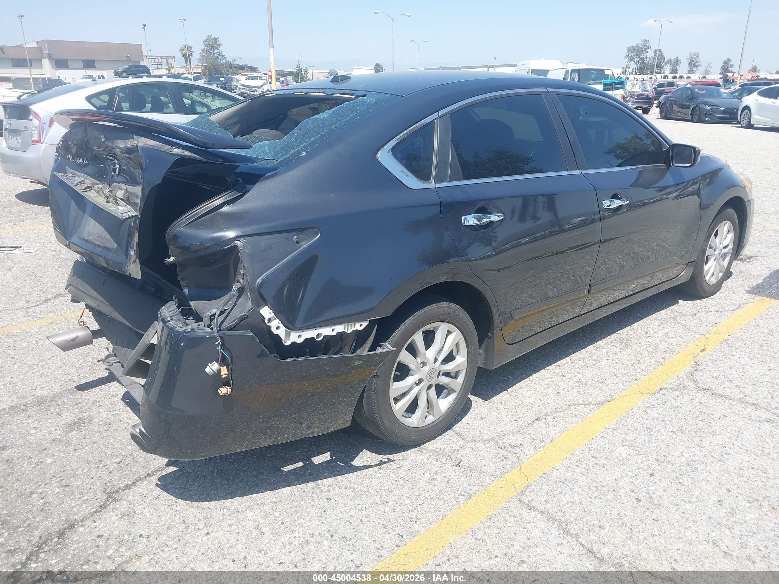 2014 Nissan Altima 2.5 S Black vin: 1N4AL3AP3EN233797