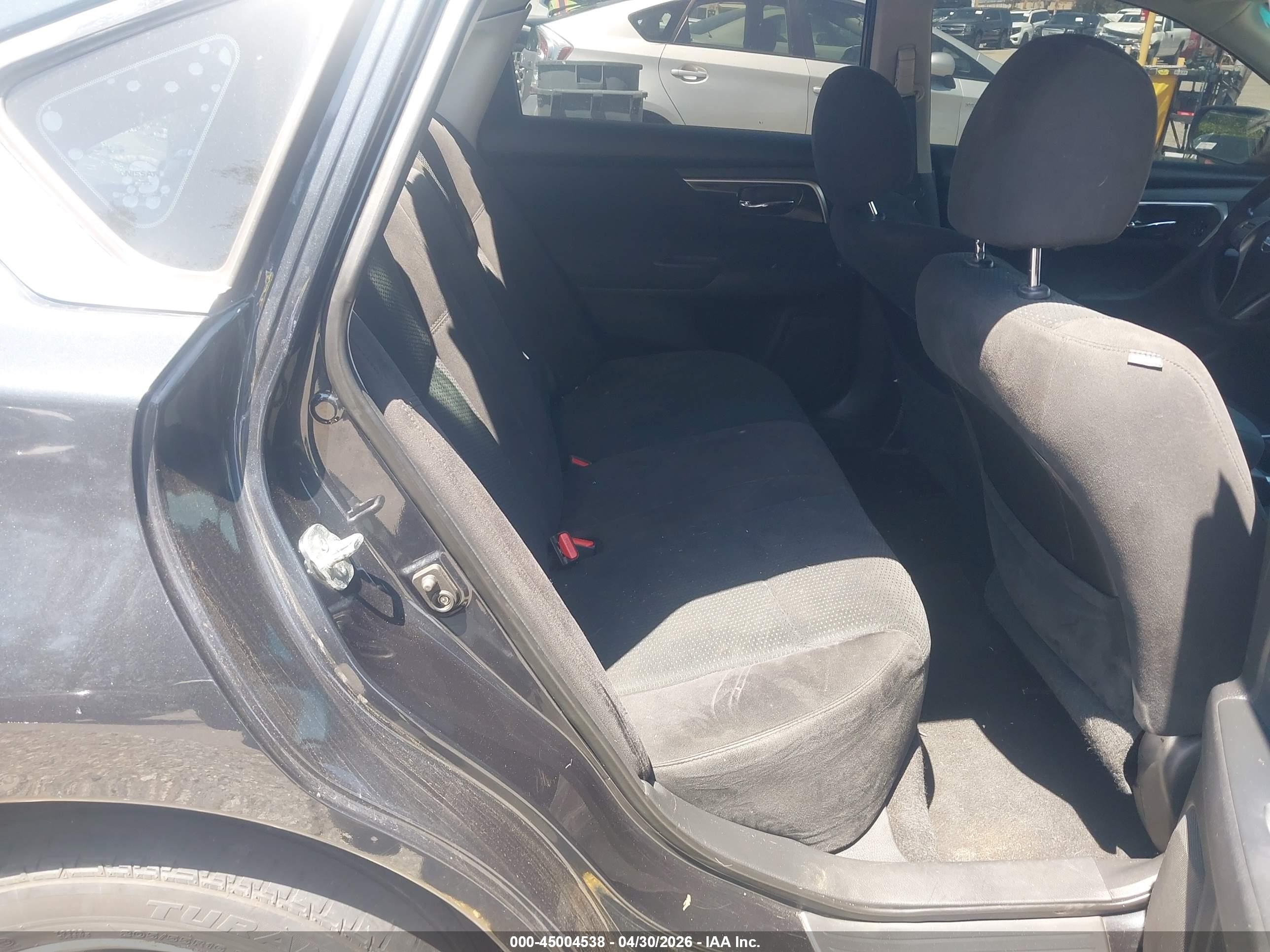 2014 Nissan Altima 2.5 S Black vin: 1N4AL3AP3EN233797