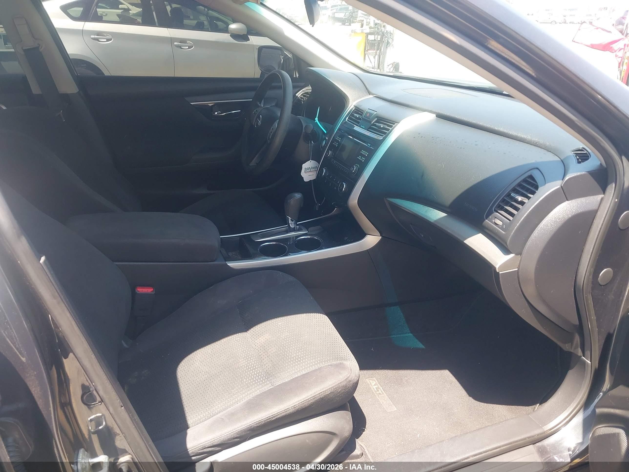 2014 Nissan Altima 2.5 S Black vin: 1N4AL3AP3EN233797