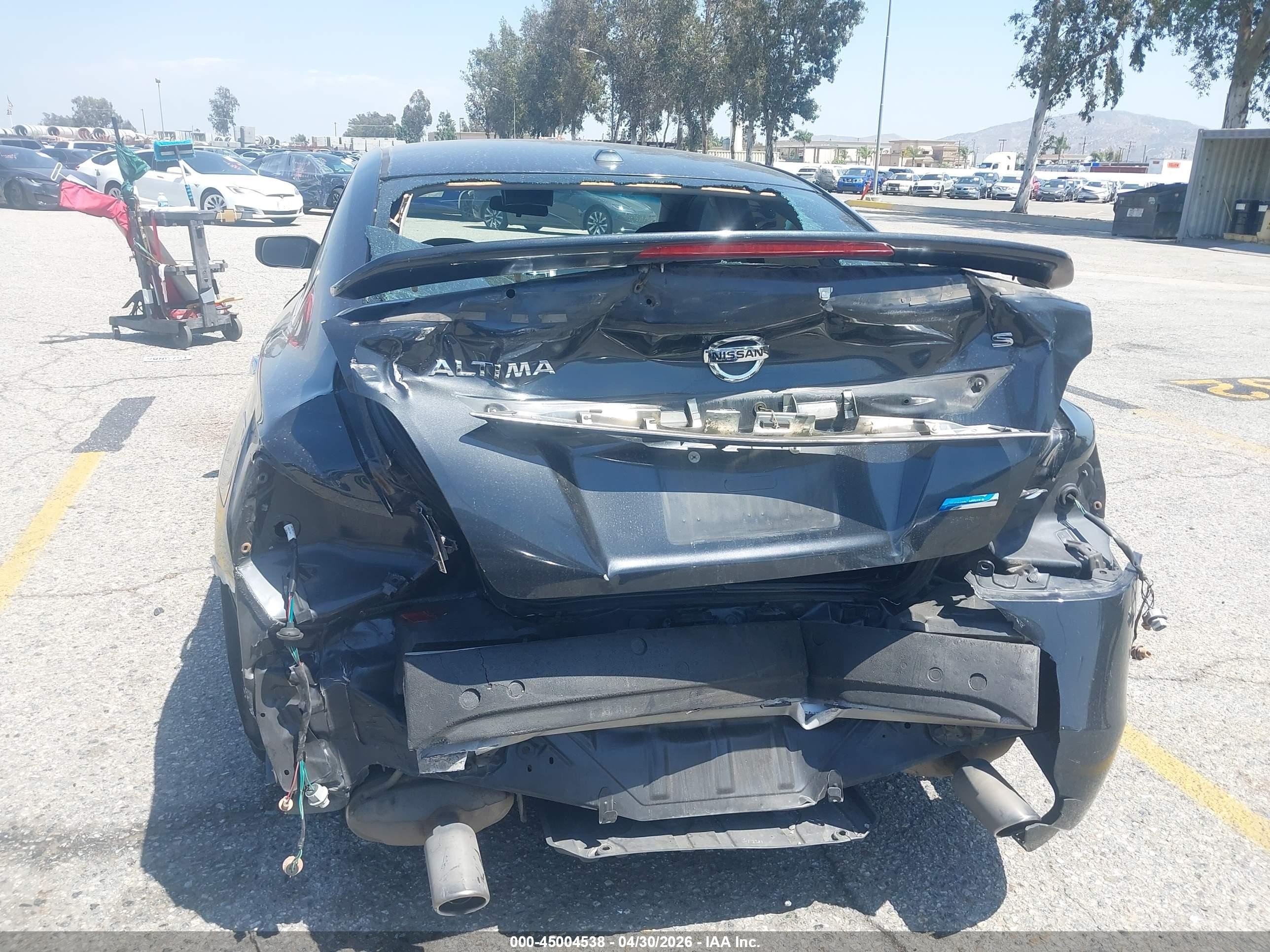 2014 Nissan Altima 2.5 S Black vin: 1N4AL3AP3EN233797