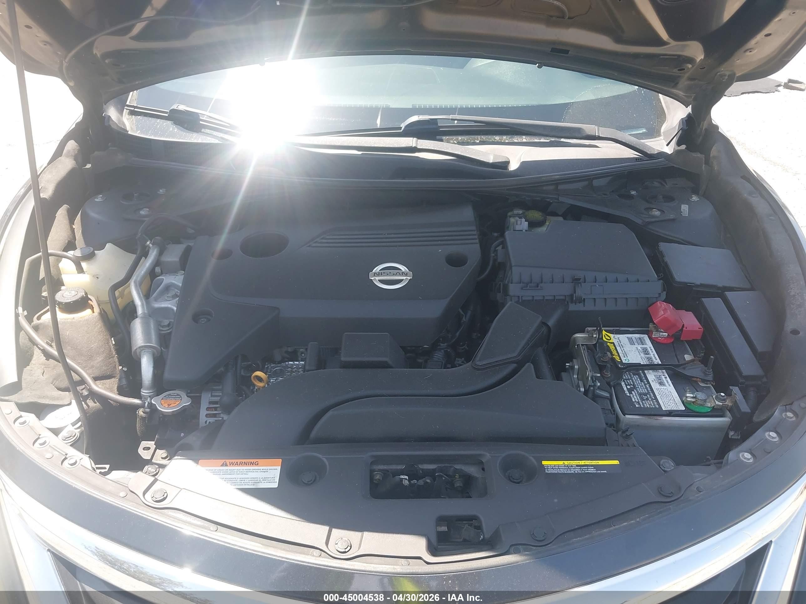 2014 Nissan Altima 2.5 S Black vin: 1N4AL3AP3EN233797