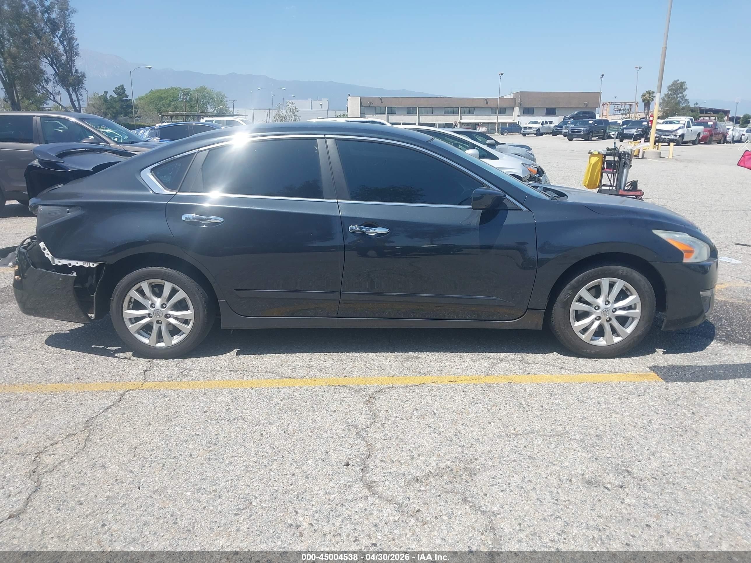 2014 Nissan Altima 2.5 S Black vin: 1N4AL3AP3EN233797