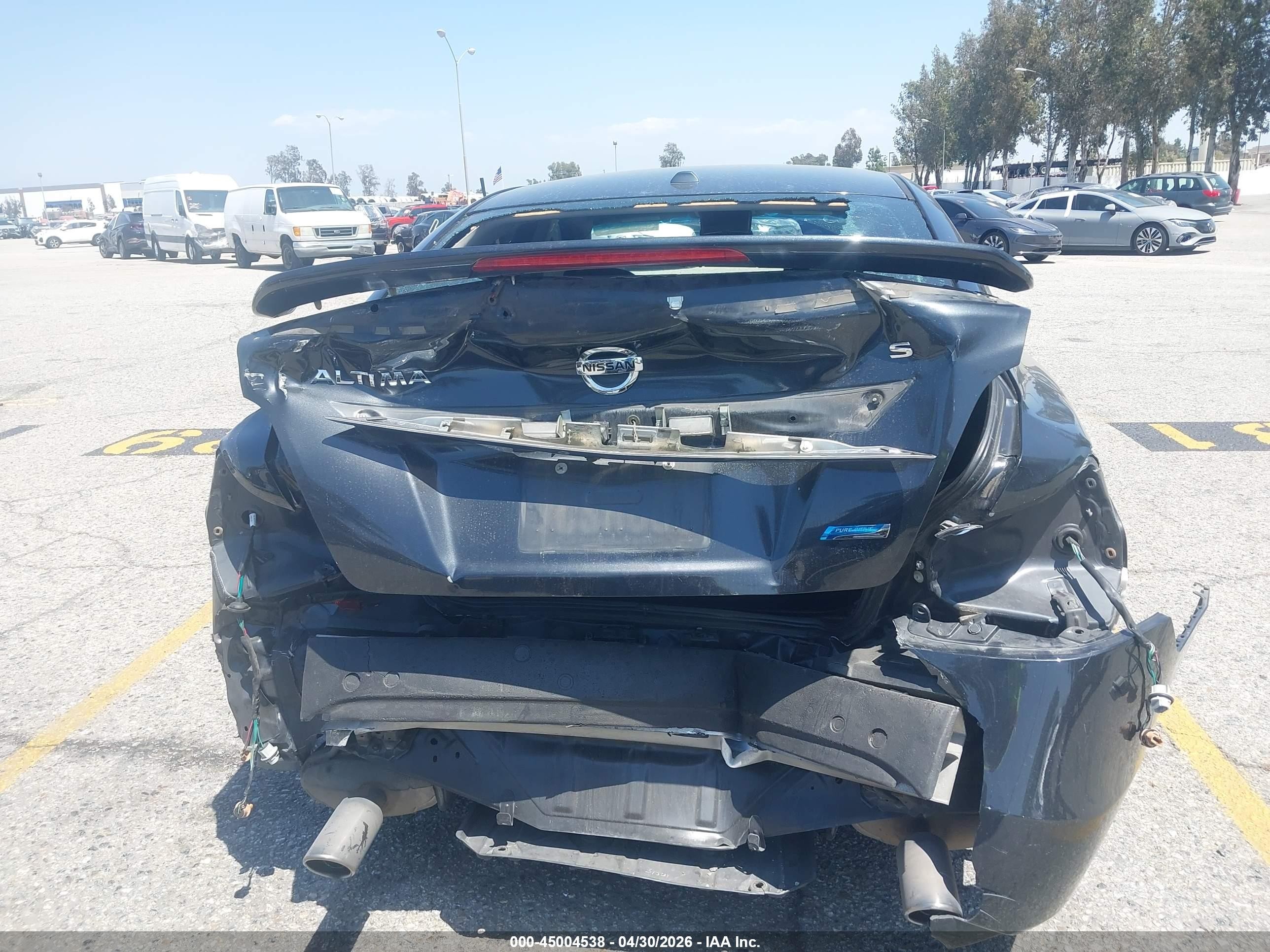 2014 Nissan Altima 2.5 S Black vin: 1N4AL3AP3EN233797