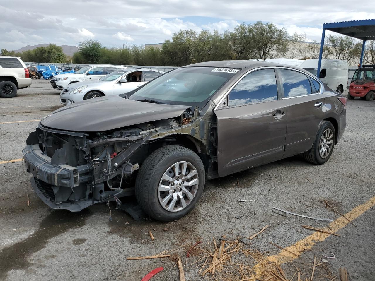 2014 Nissan Altima 2.5 S Gray vin: 1N4AL3AP3EN237283