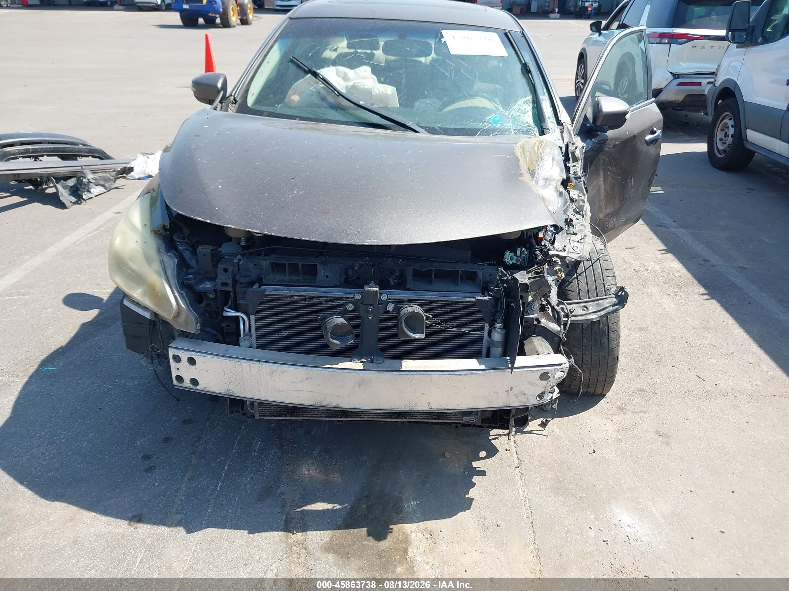2014 Nissan Altima 2.5 Sl Коричневый vin: 1N4AL3AP3EN238692