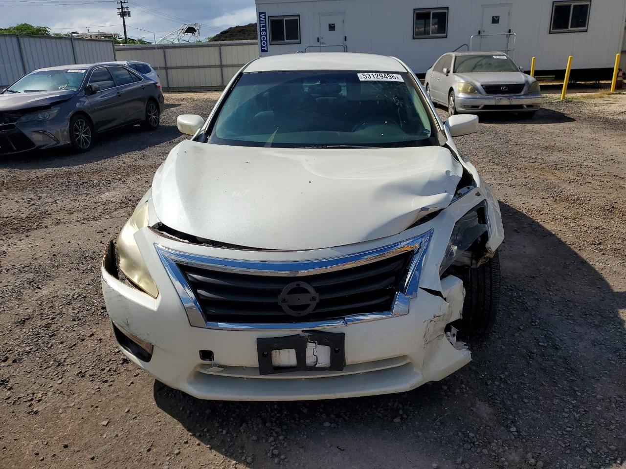 2014 Nissan Altima 2.5 S White vin: 1N4AL3AP3EN331051
