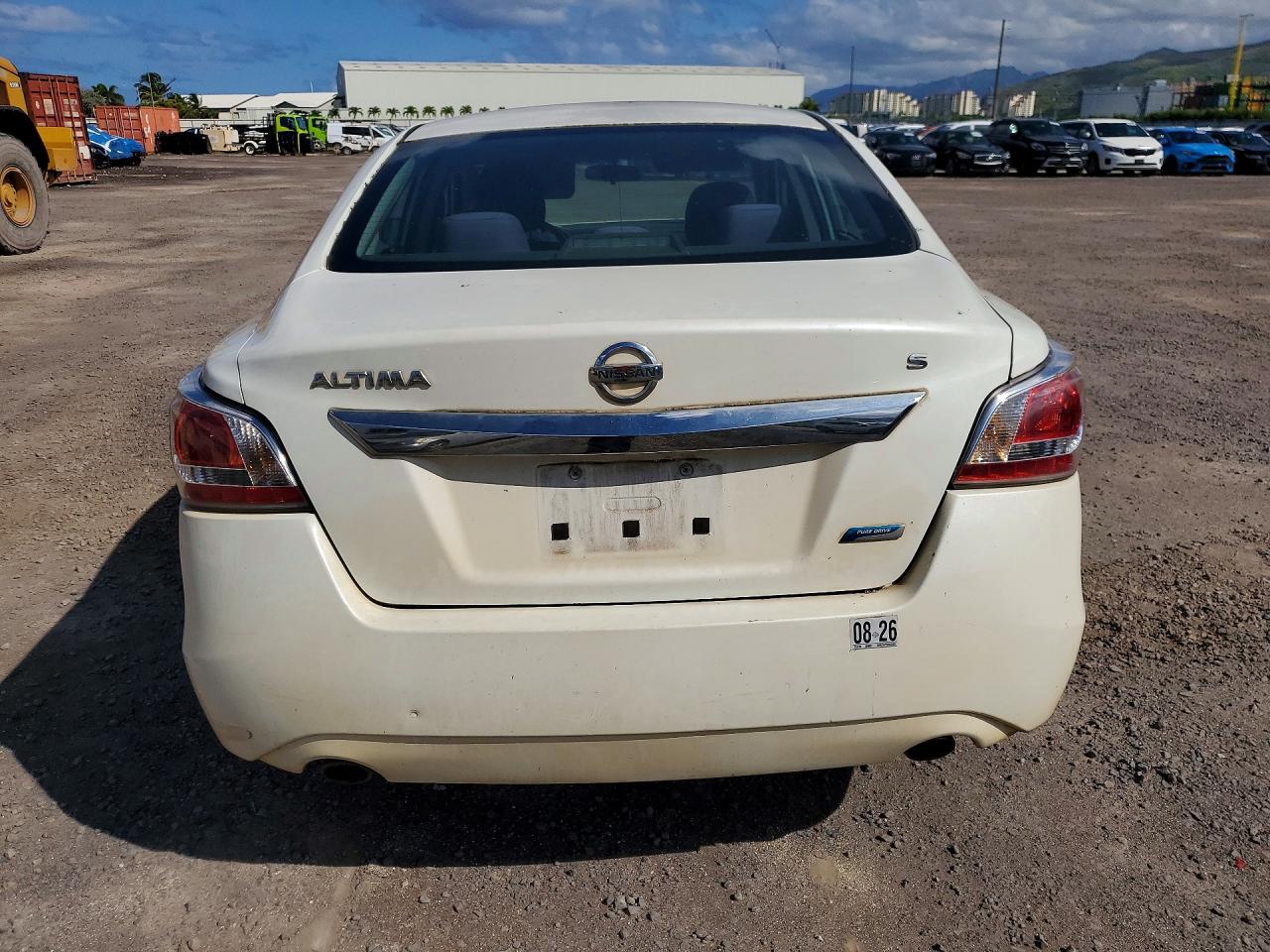 2014 Nissan Altima 2.5 S White vin: 1N4AL3AP3EN331051