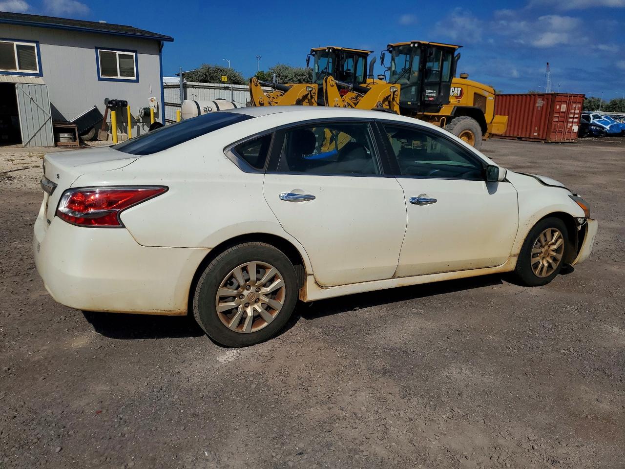 2014 Nissan Altima 2.5 S White vin: 1N4AL3AP3EN331051