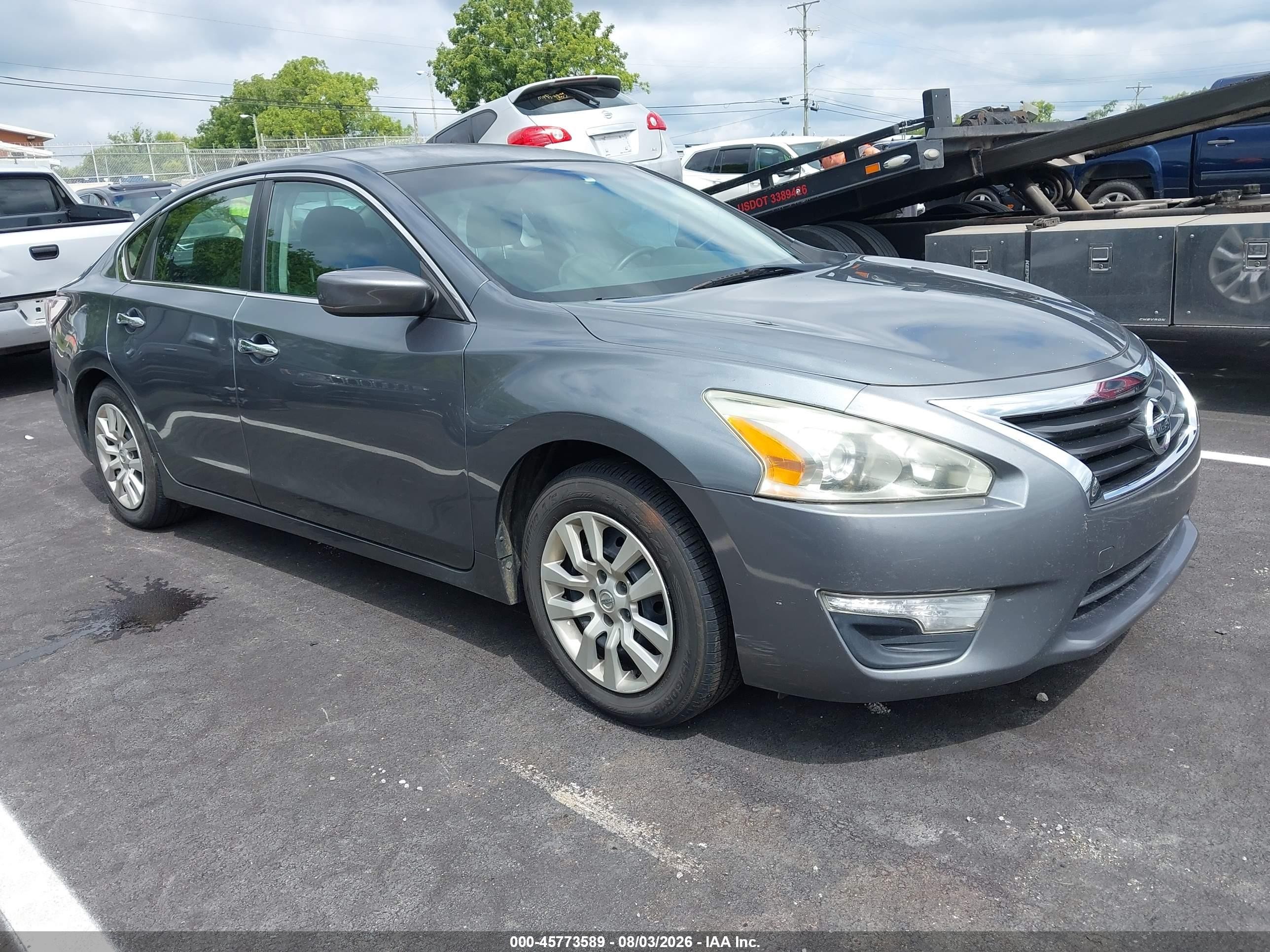 2014 Nissan Altima 2.5 S Gray vin: 1N4AL3AP3EN343717