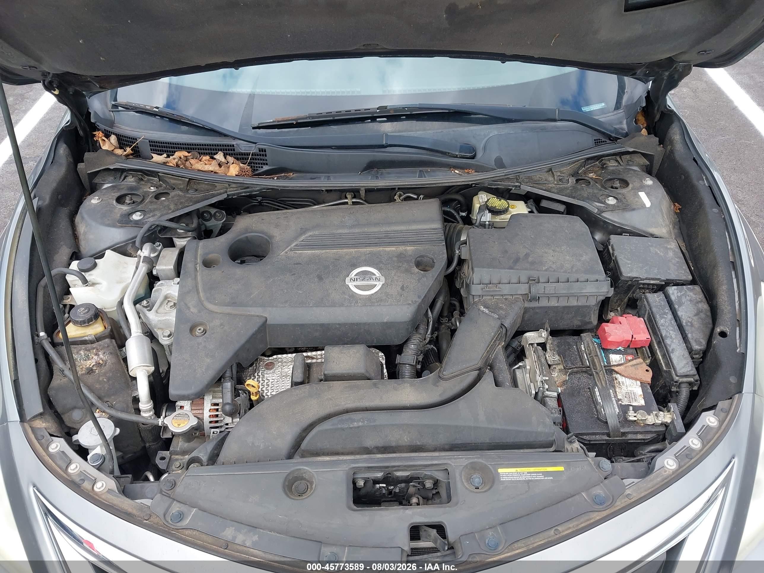 2014 Nissan Altima 2.5 S Серый vin: 1N4AL3AP3EN343717