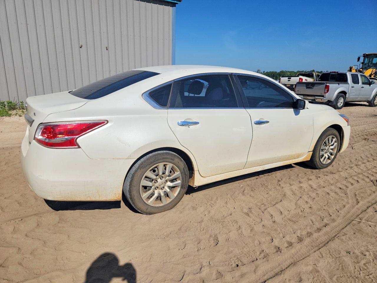 2014 Nissan Altima 2.5 S White vin: 1N4AL3AP3EN344088