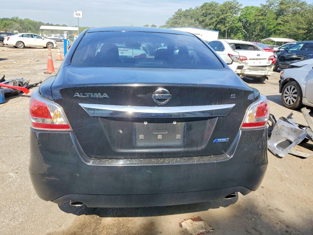 2014 Nissan Altima 2.5 S Черный vin: 1N4AL3AP3EN345516