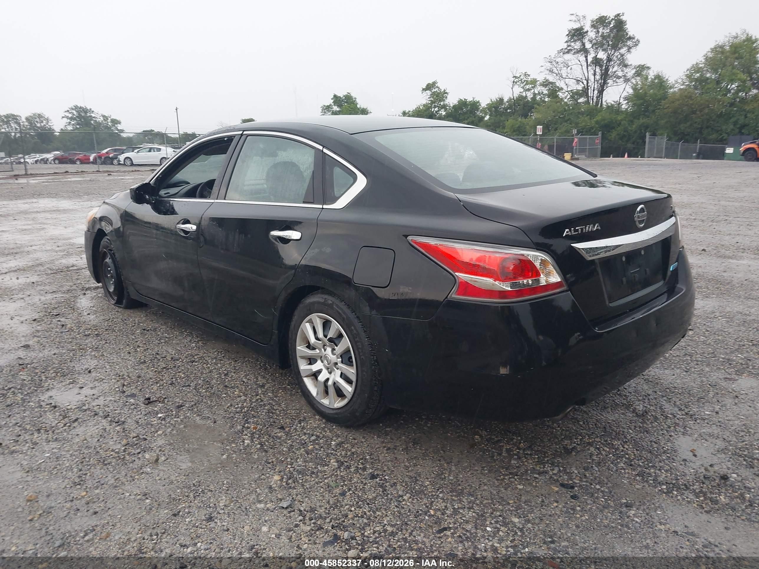 2014 Nissan Altima   Black vin: 1N4AL3AP3EN350716