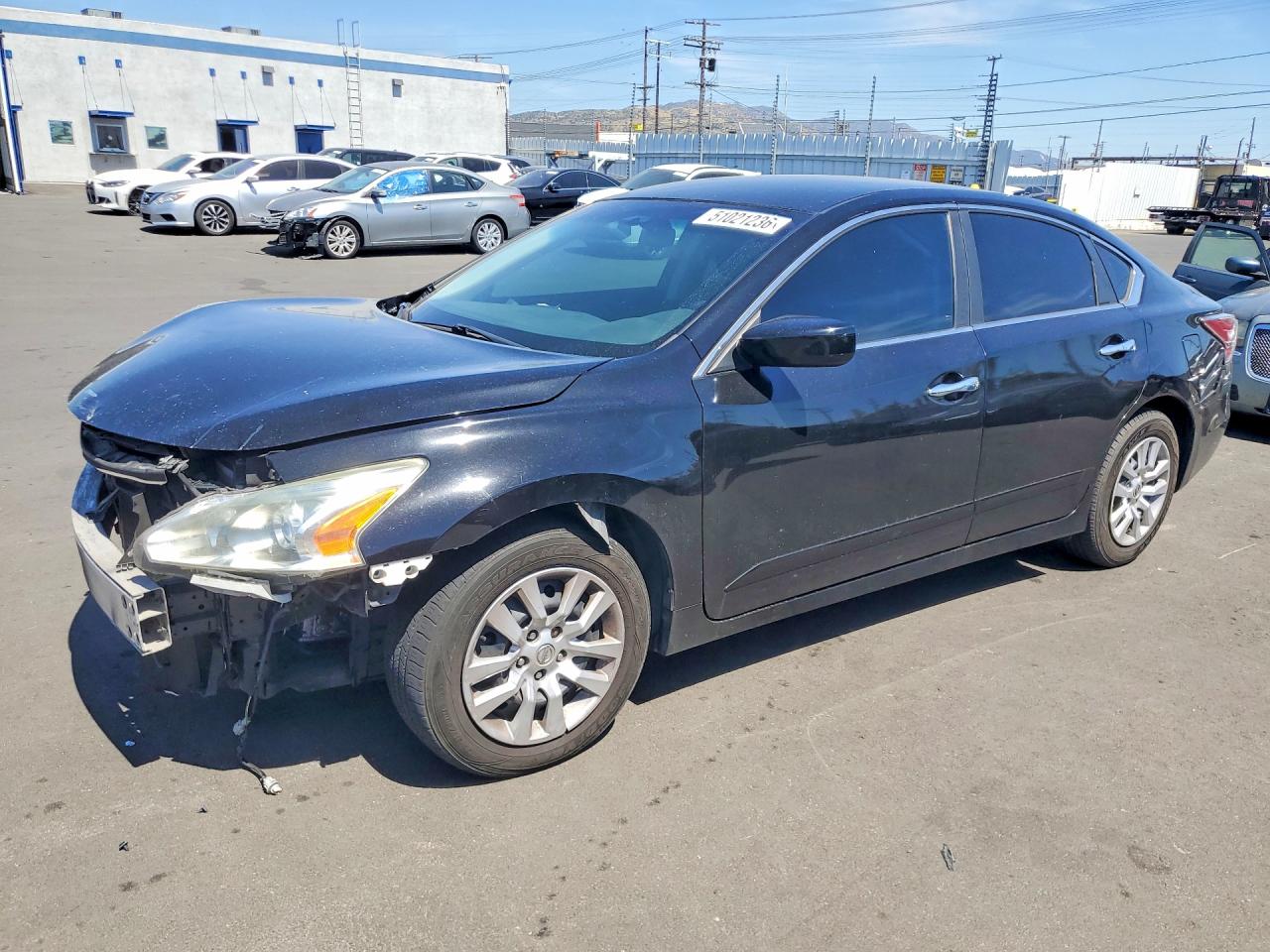 2014 Nissan Altima 2.5 S Black vin: 1N4AL3AP3EN363112
