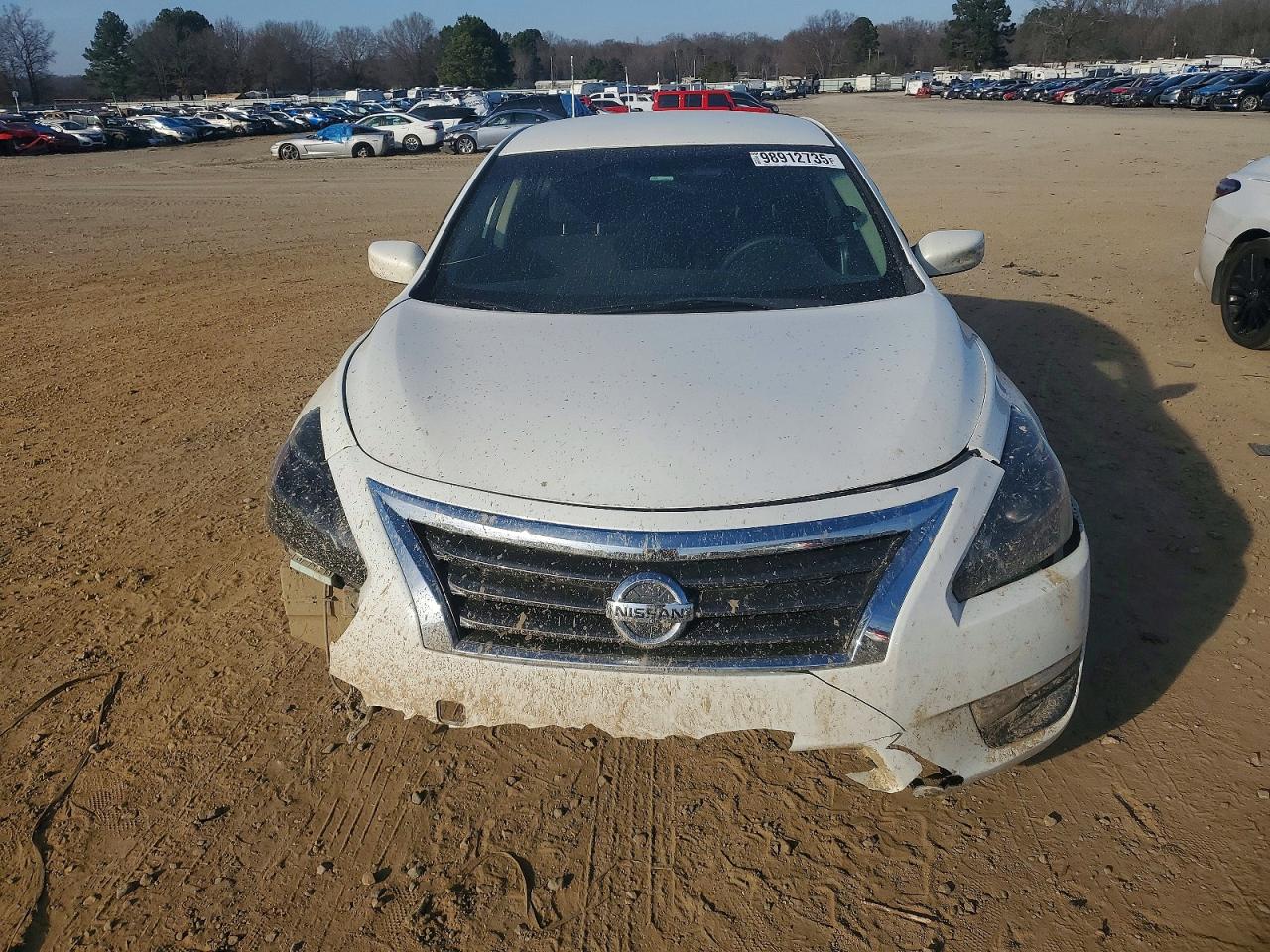 2014 Nissan Altima 2.5 White vin: 1N4AL3AP3EN368407